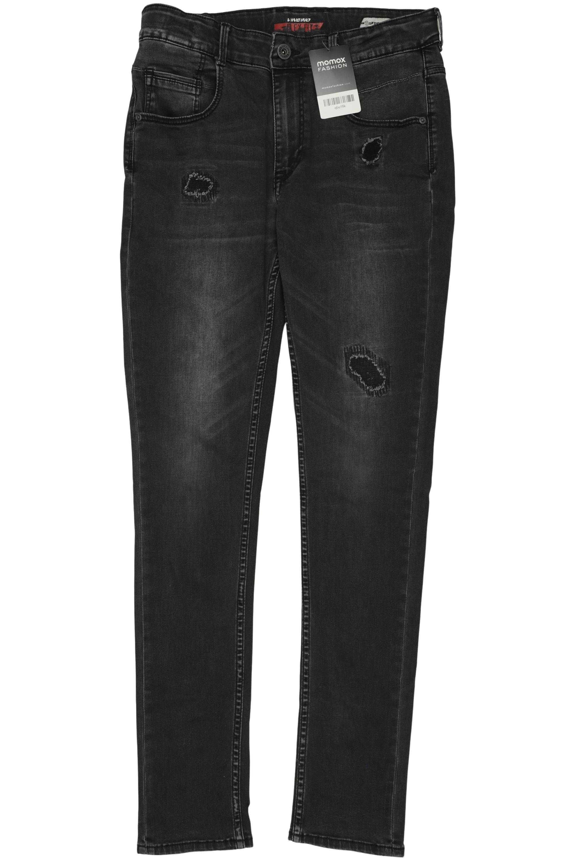 

Vingino Herren Jeans, schwarz, Gr. 176