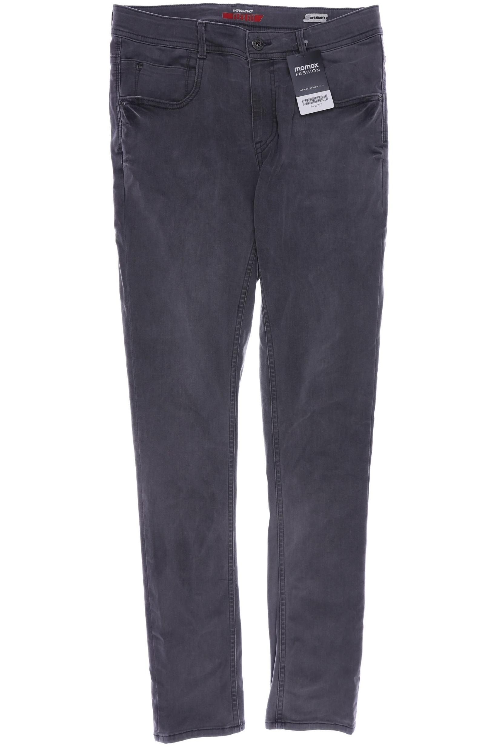 

Vingino Herren Jeans, grau, Gr. 176