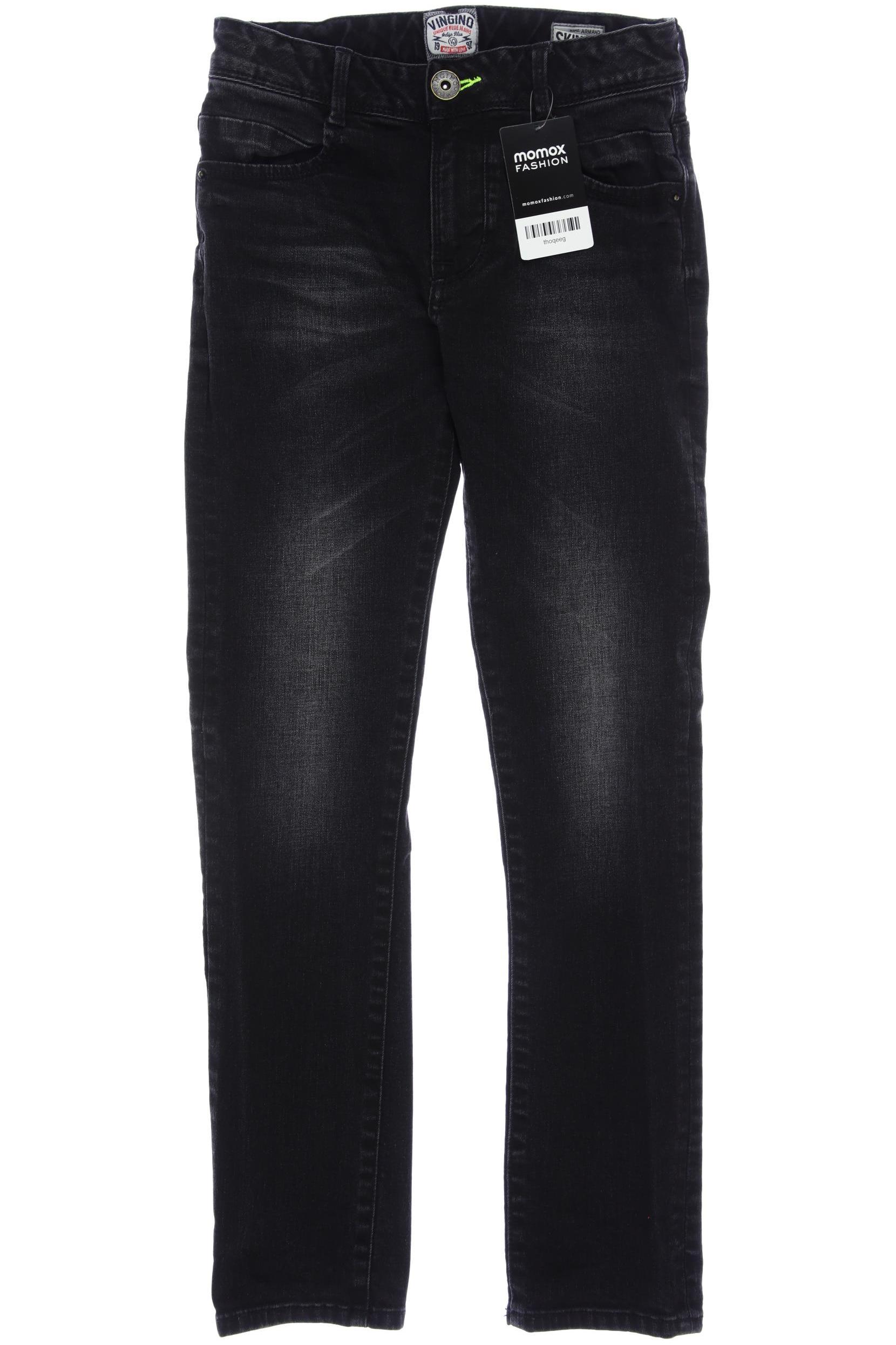 

Vingino Herren Jeans, schwarz, Gr. 152