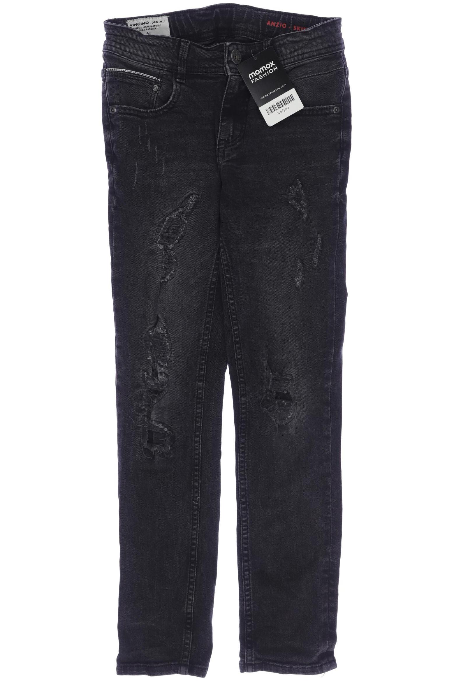 

Vingino Herren Jeans, schwarz, Gr. 140