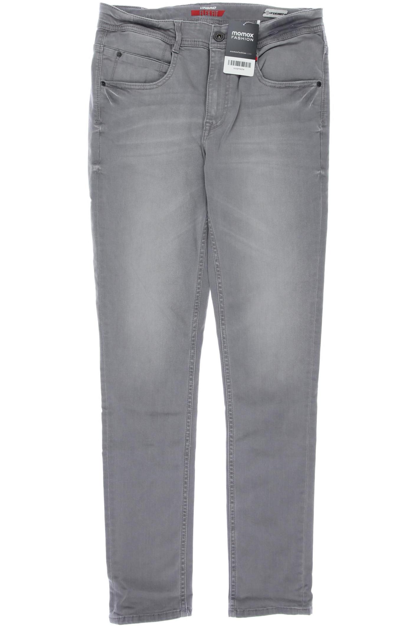 

Vingino Herren Jeans, grau, Gr. 176