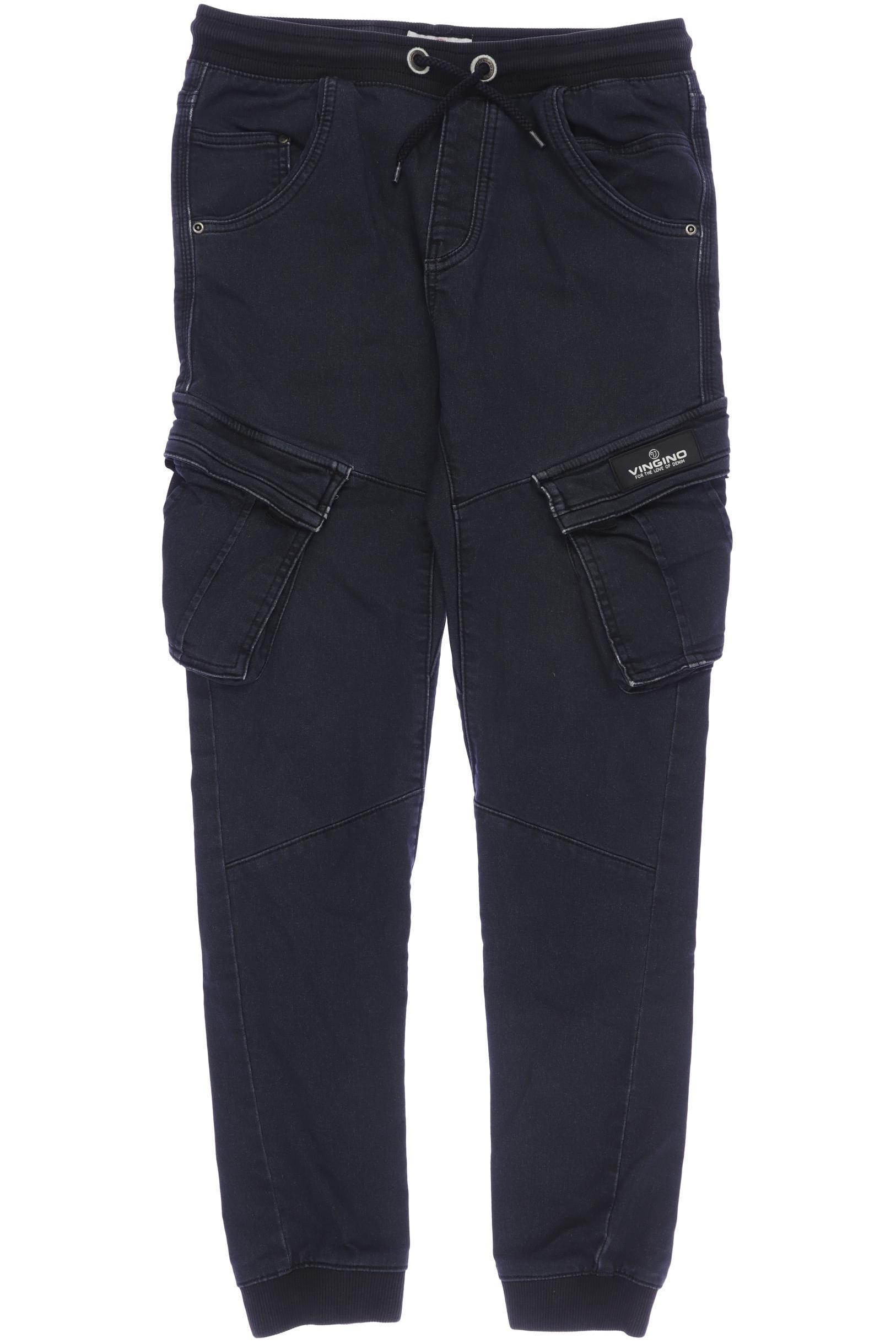 

Vingino Herren Jeans, schwarz, Gr. 176