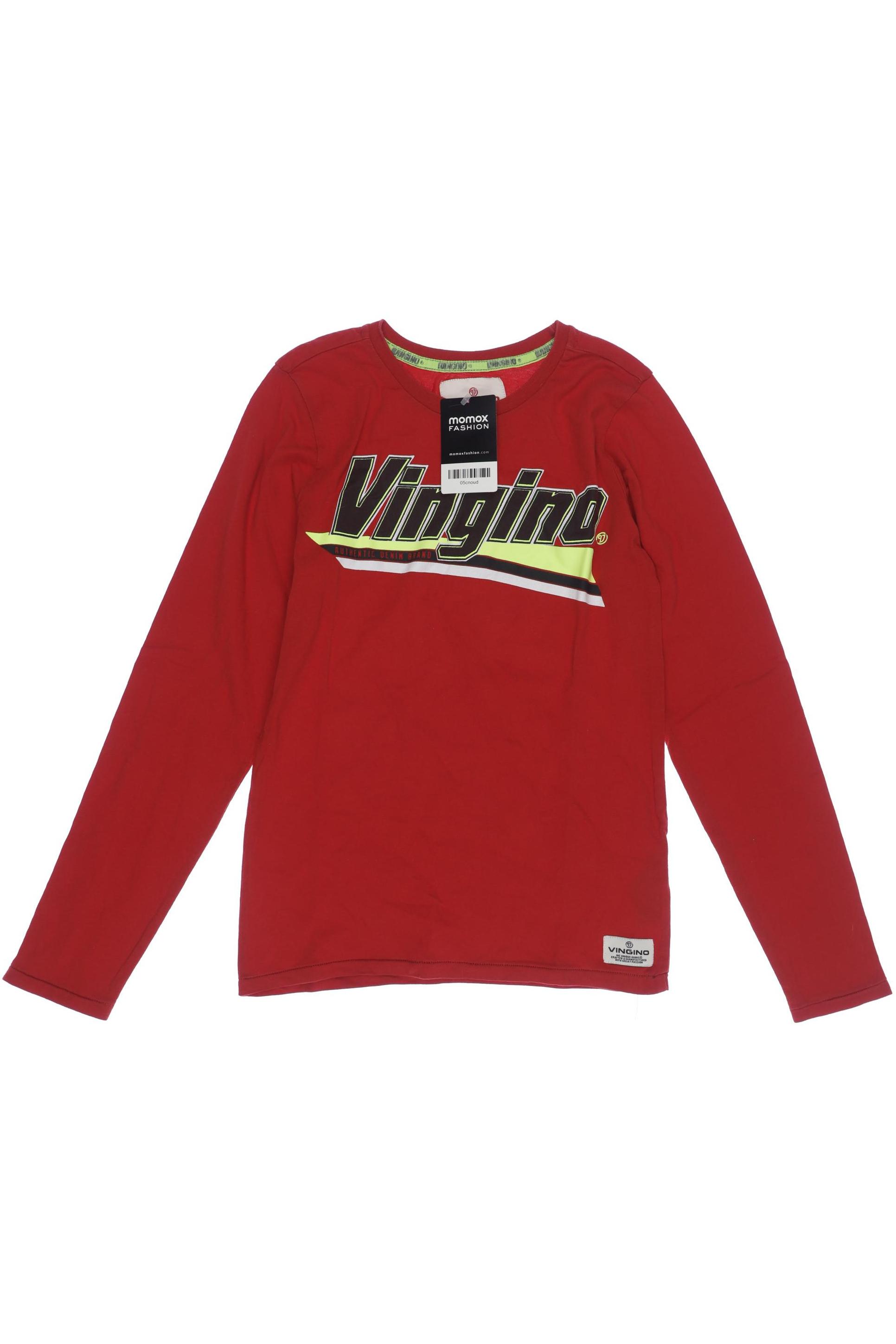 

Vingino Herren Langarmshirt, rot, Gr. 152