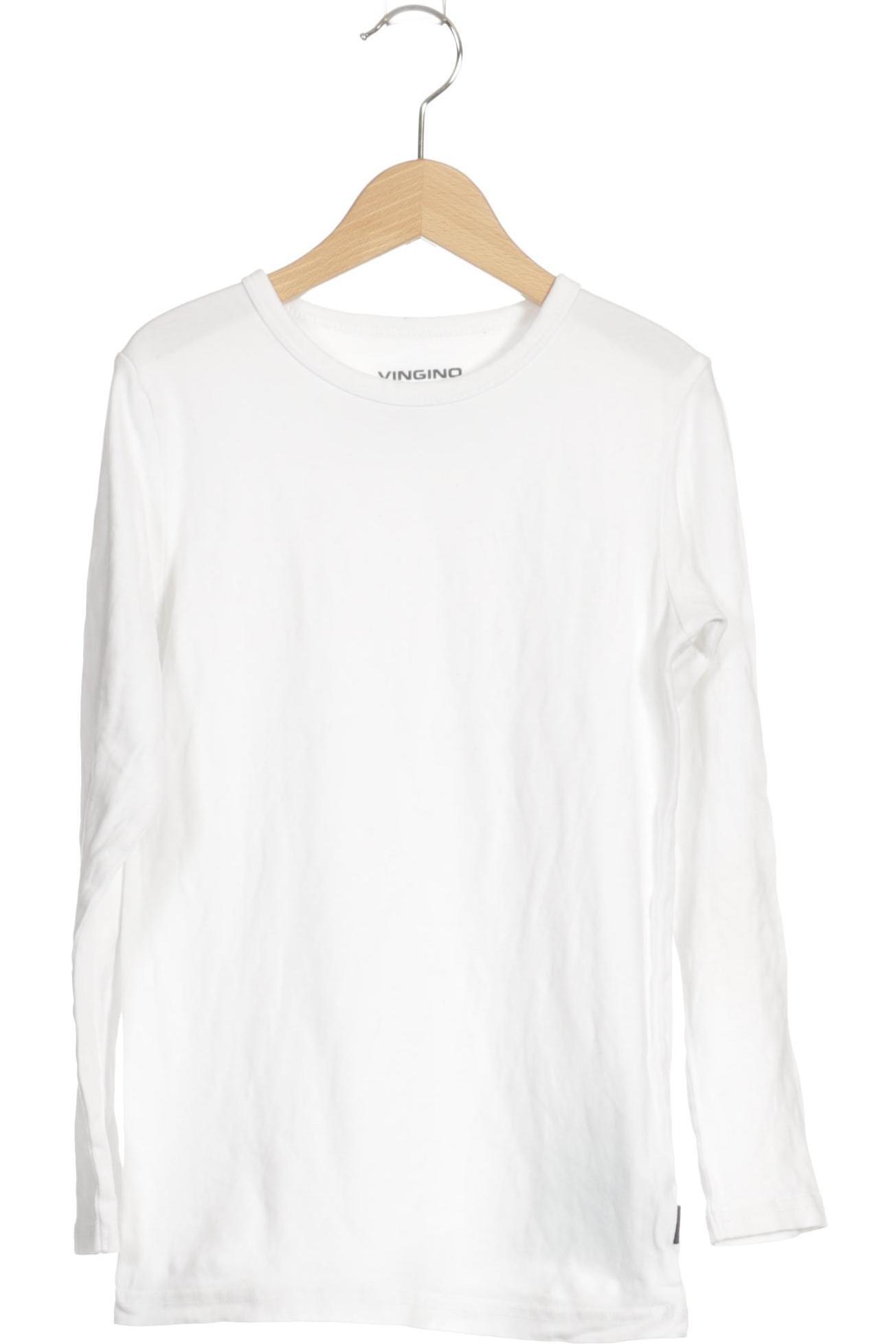 

Vingino Jungen Langarmshirt, weiß, Gr. 134