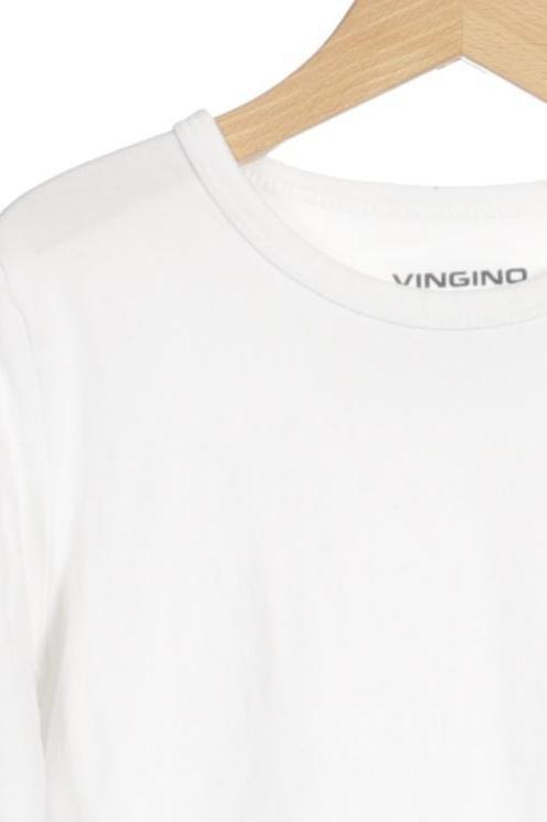 Thumbnail - Vingino Jungen Langarmshirt, weiß, Gr. 134