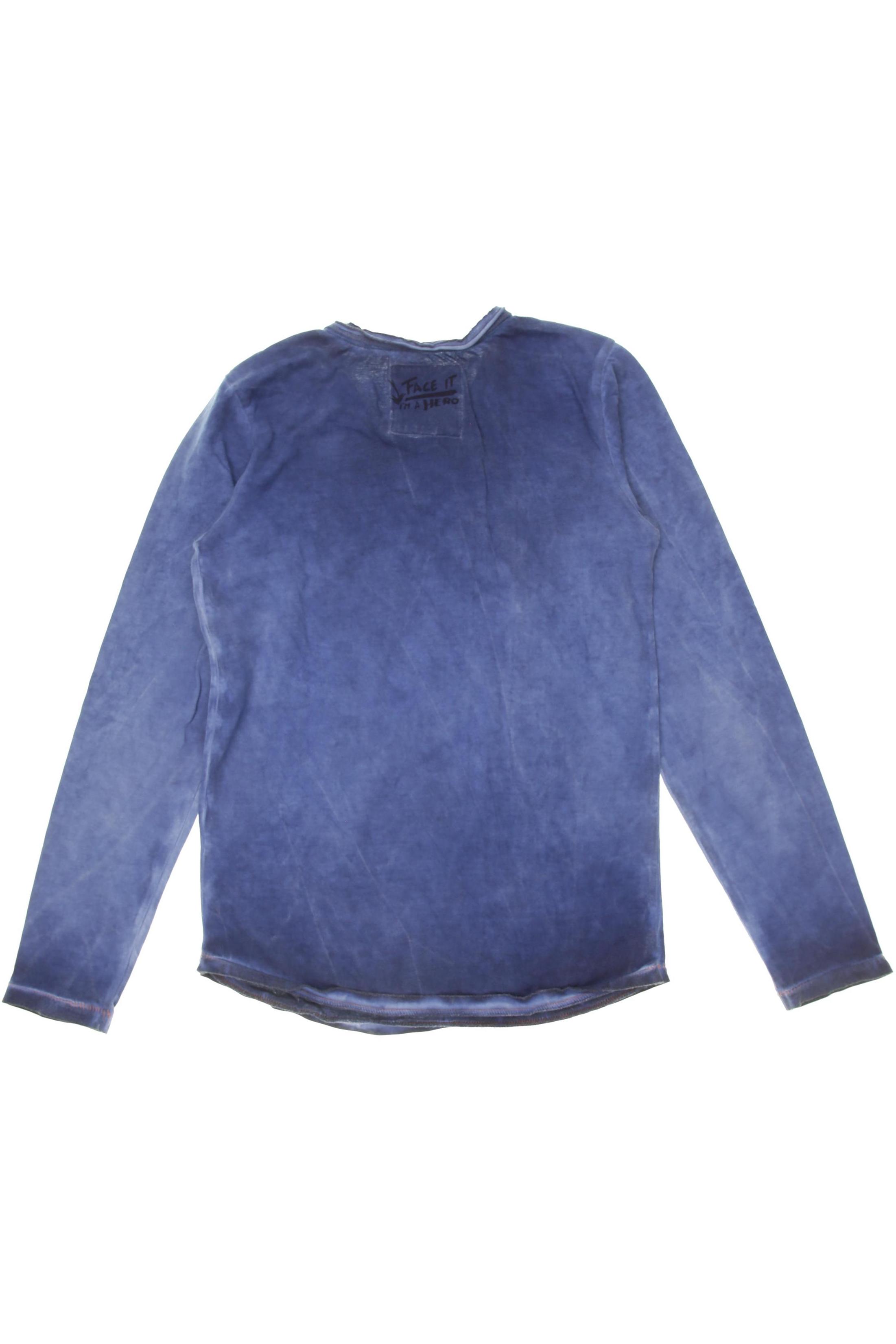 Thumbnail - Vingino Jungen Langarmshirt, blau, Gr. 152