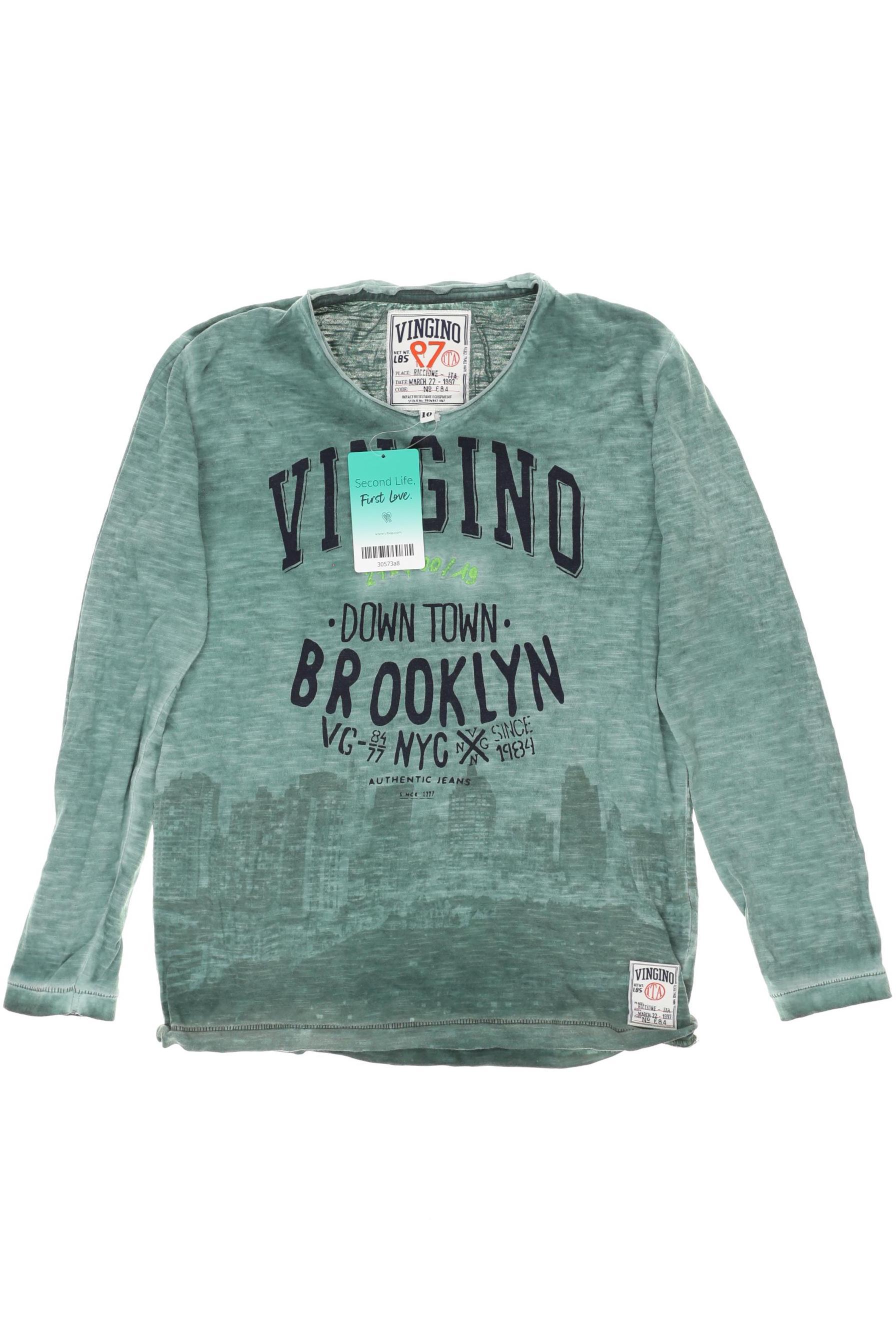 

Vingino Jungen Langarmshirt, grün, Gr. 140