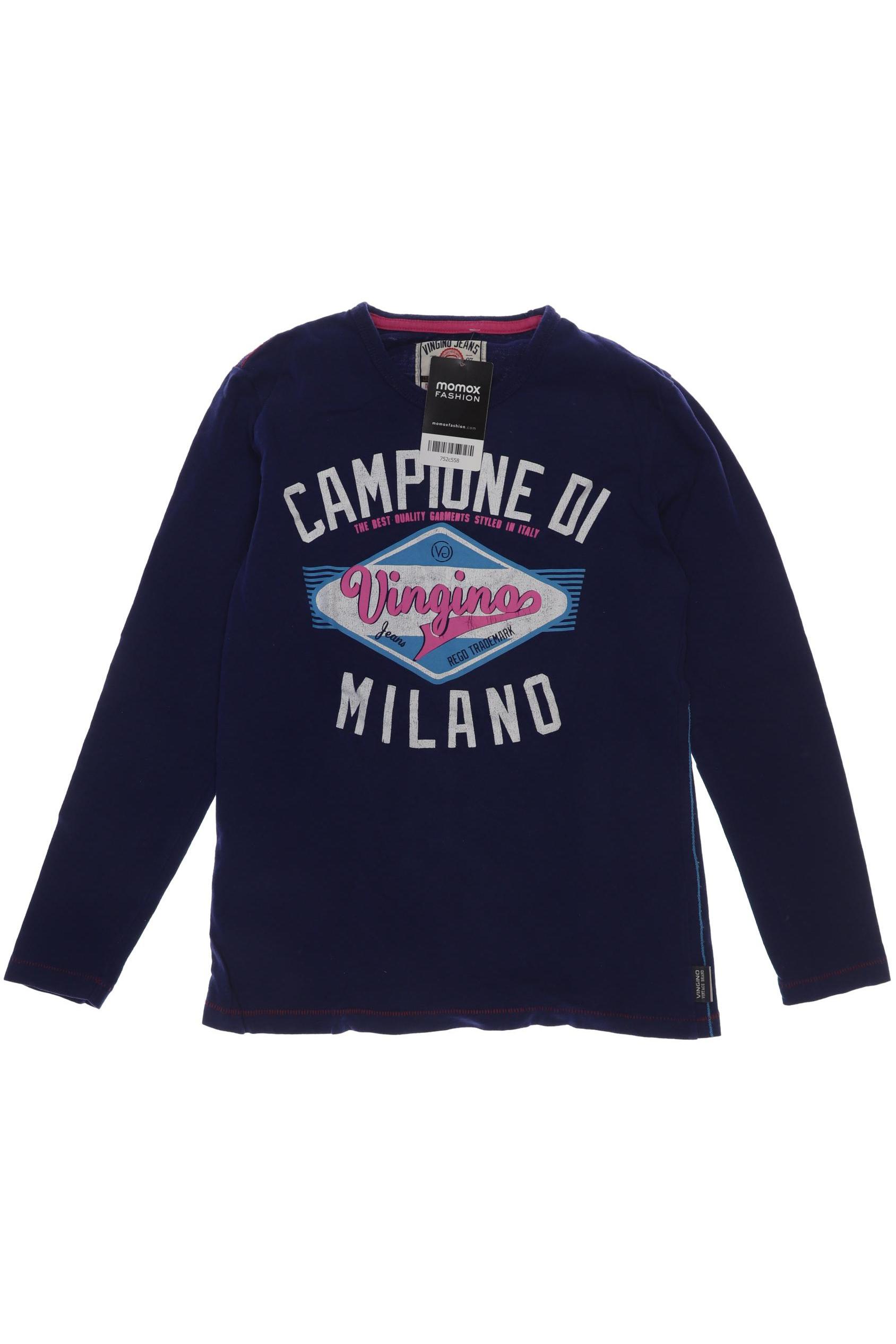 

Vingino Herren Langarmshirt, blau, Gr. 152