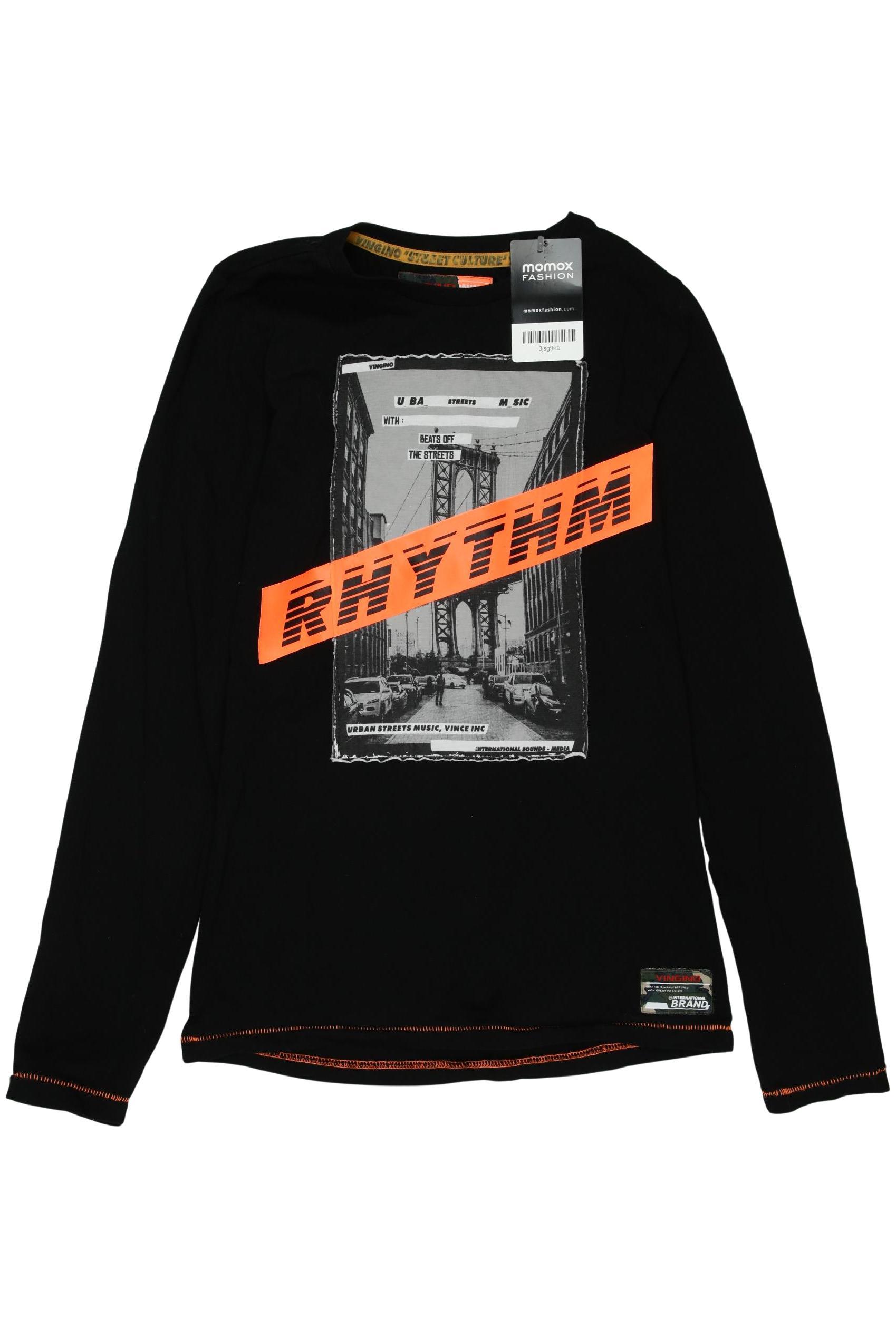 

Vingino Herren Langarmshirt, schwarz, Gr. 152