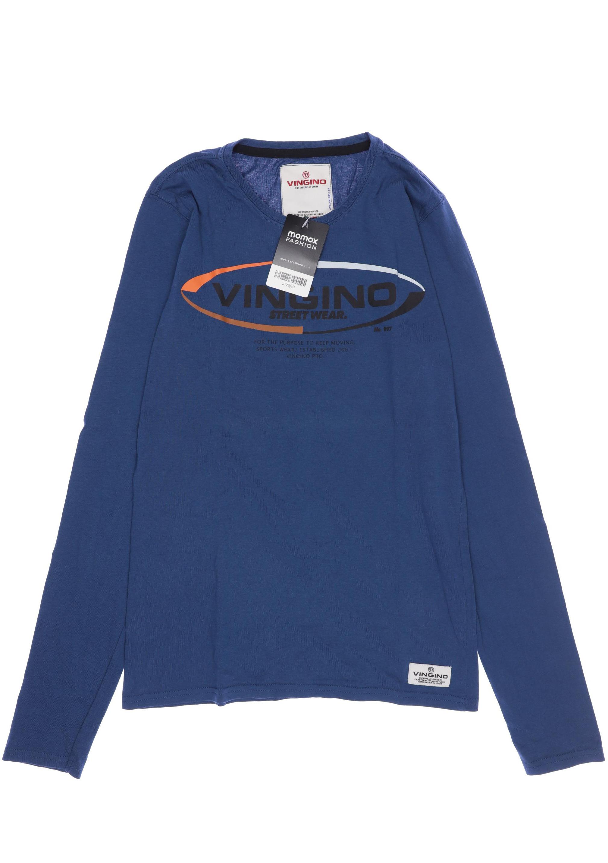 

Vingino Herren Langarmshirt, blau, Gr. 164