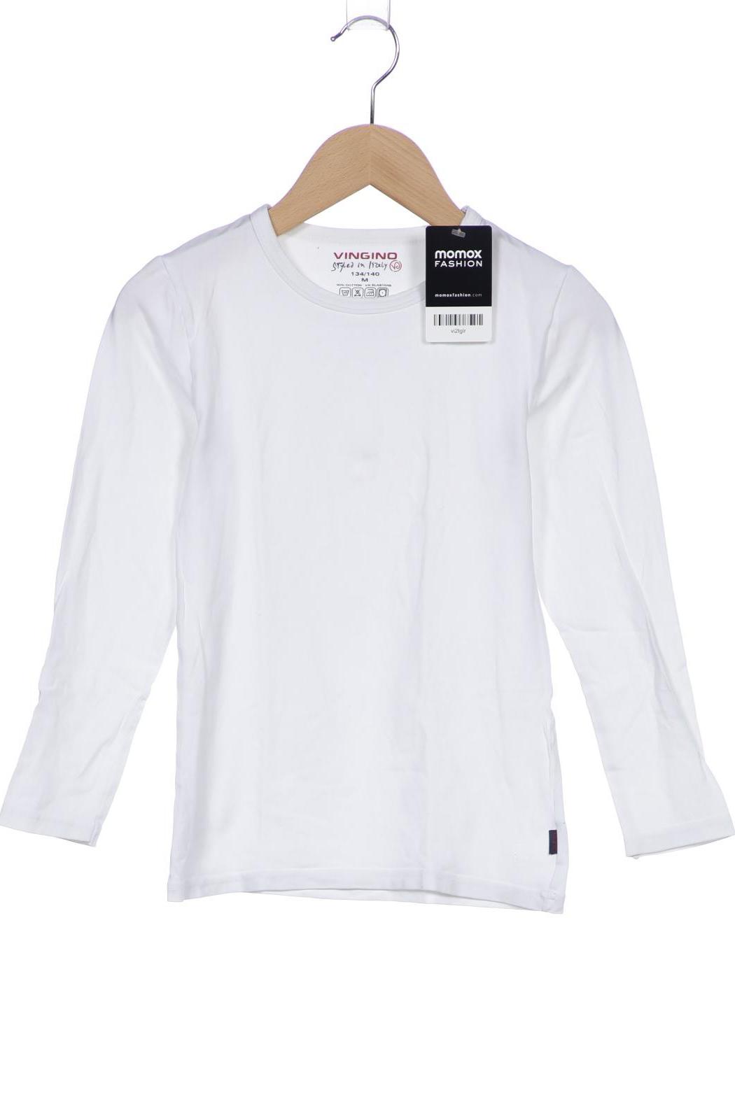 

Vingino Herren Langarmshirt, weiß, Gr. 146