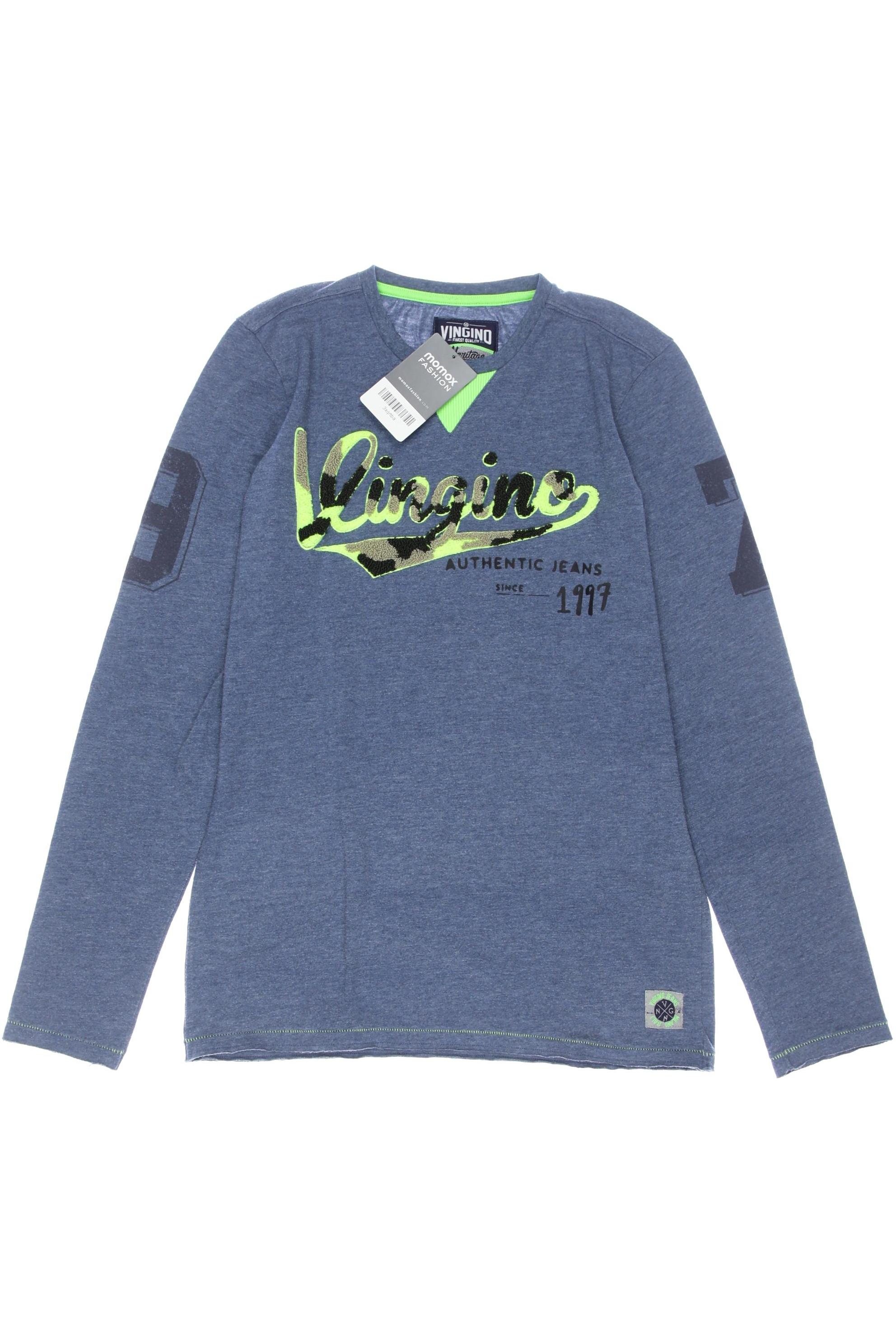 

Vingino Herren Langarmshirt, blau, Gr. 14