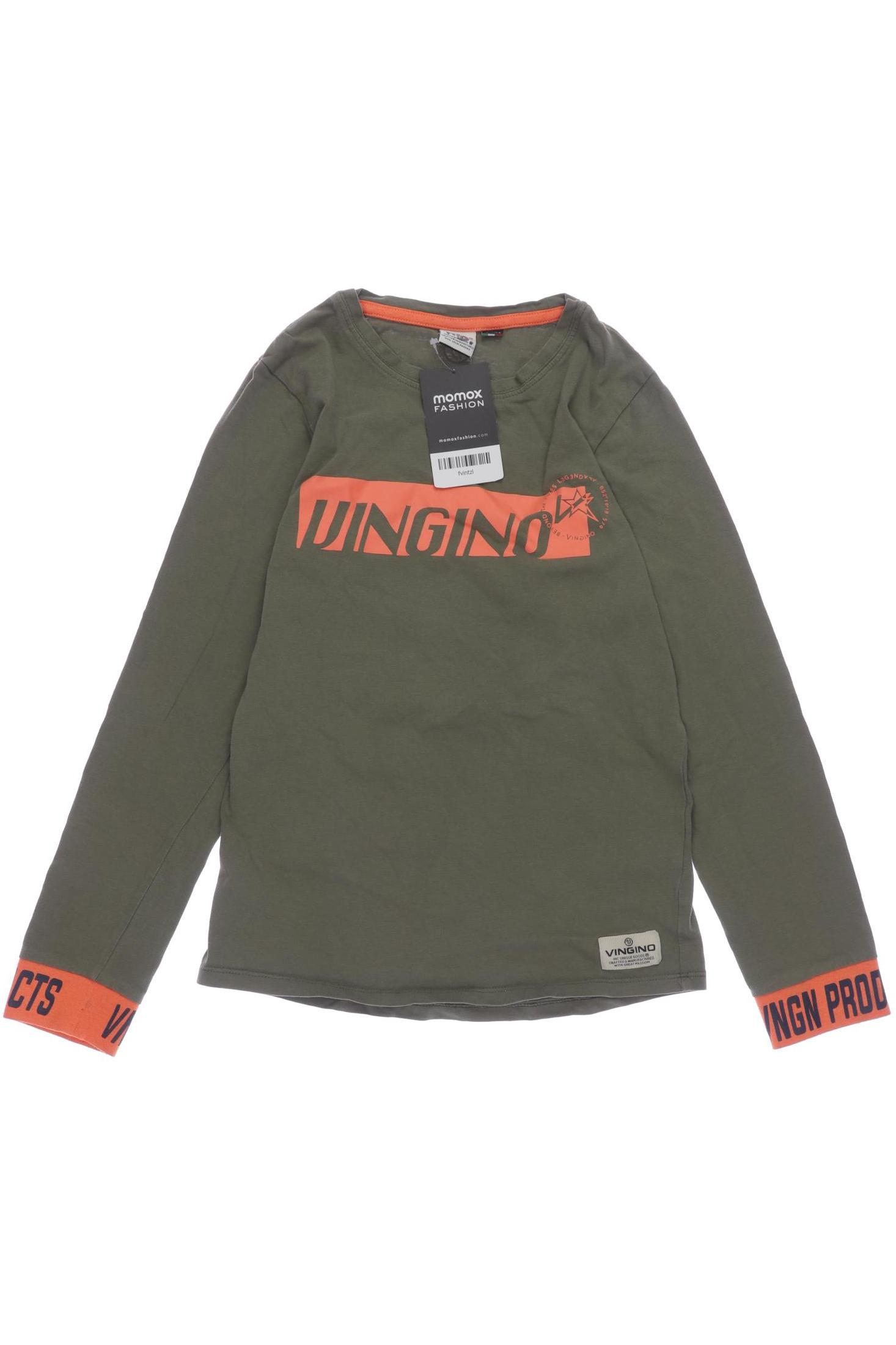 

Vingino Herren Langarmshirt, grün, Gr. 140