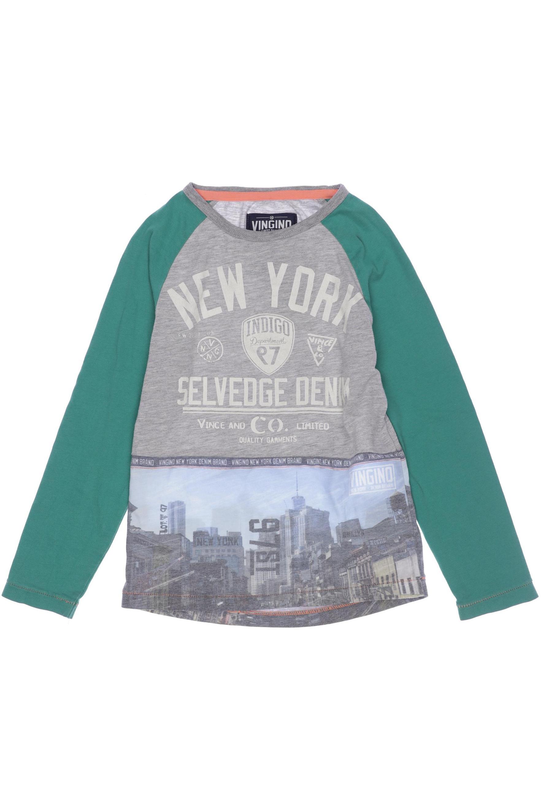

Vingino Herren Langarmshirt, grau, Gr. 116