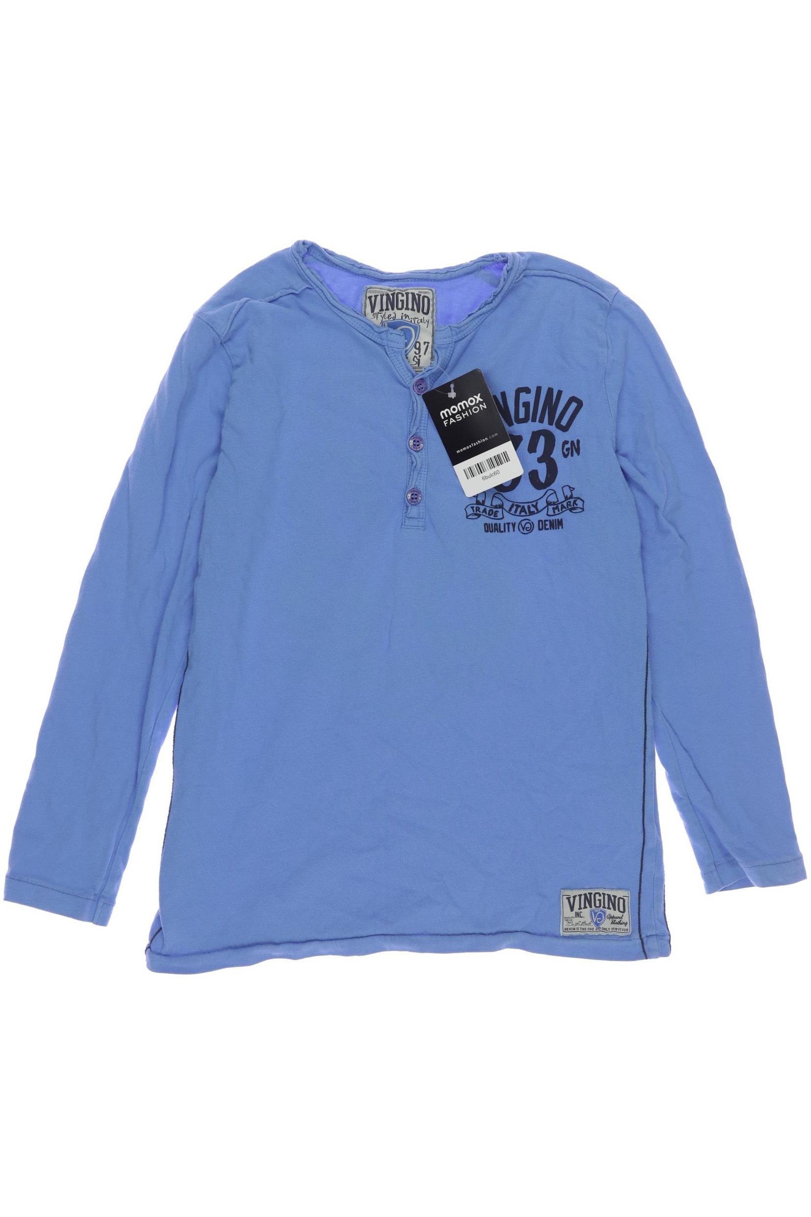 

Vingino Herren Langarmshirt, blau, Gr. 140