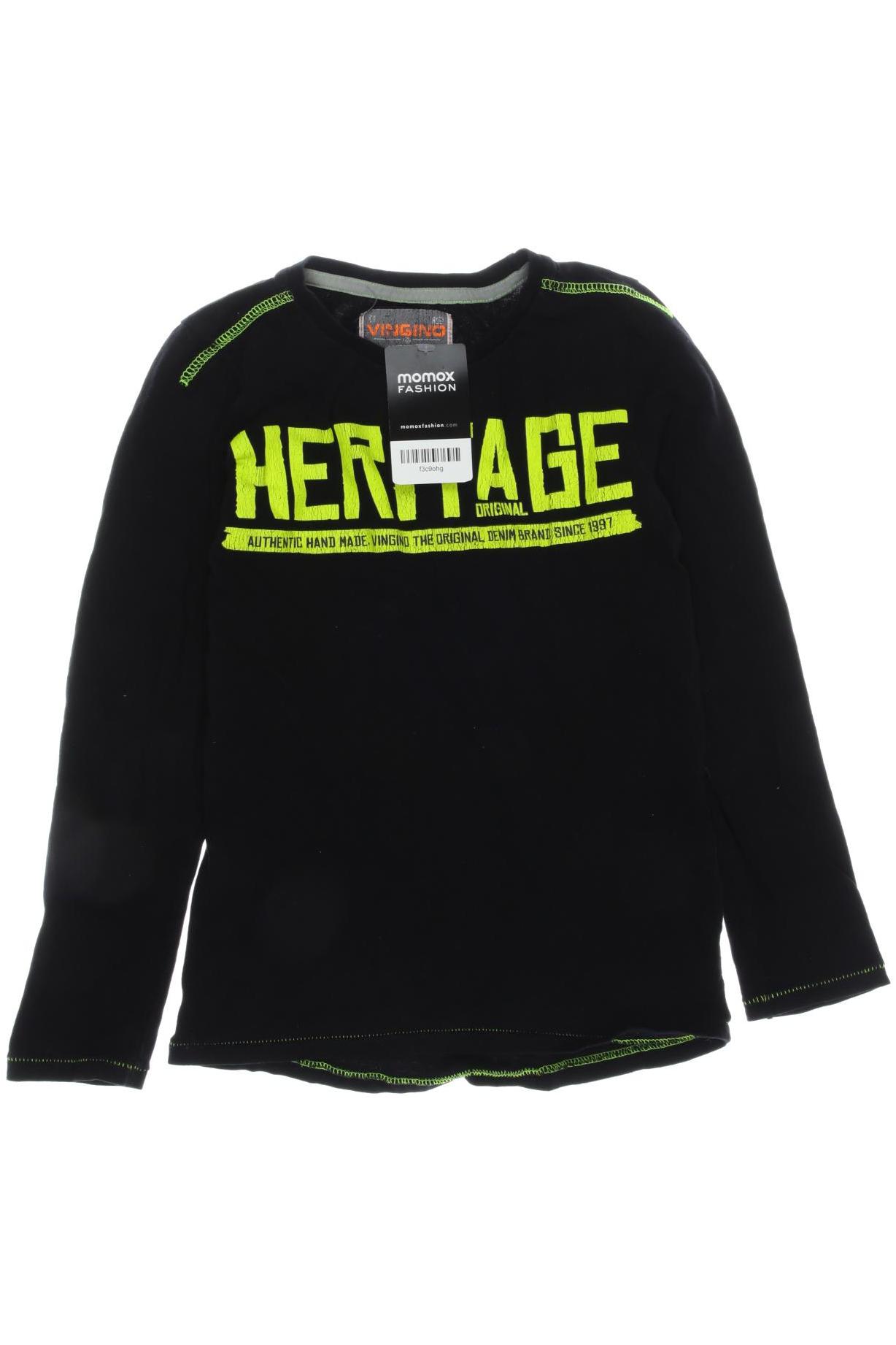 

Vingino Herren Langarmshirt, schwarz, Gr. 128