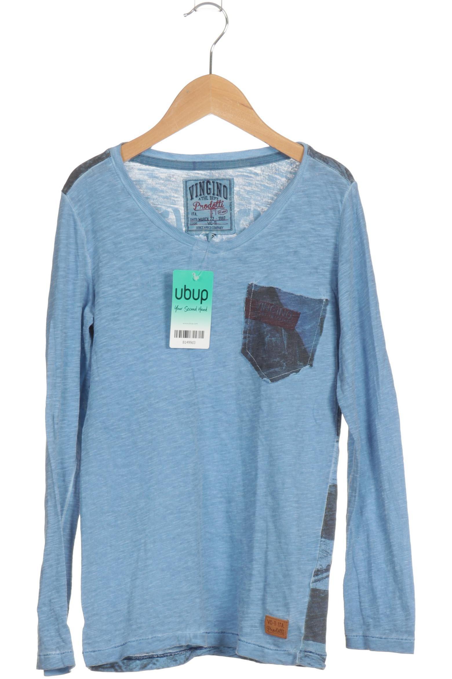 

Vingino Jungen Langarmshirt, blau, Gr. 140