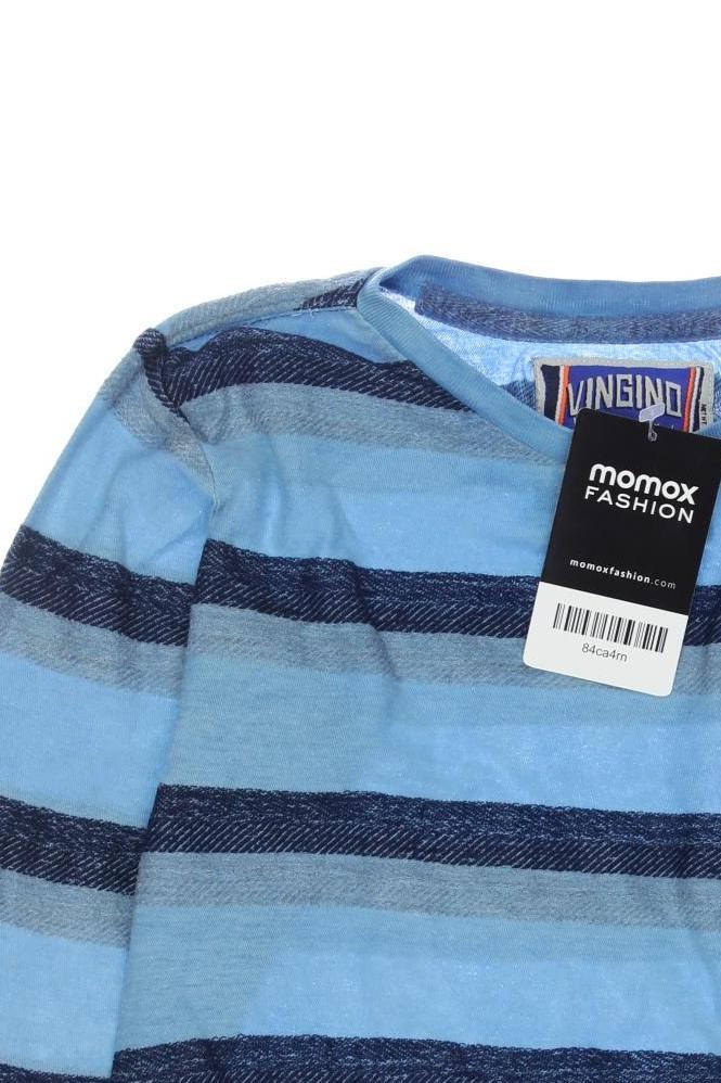 Thumbnail - Vingino Jungen Langarmshirt, blau, Gr. 140