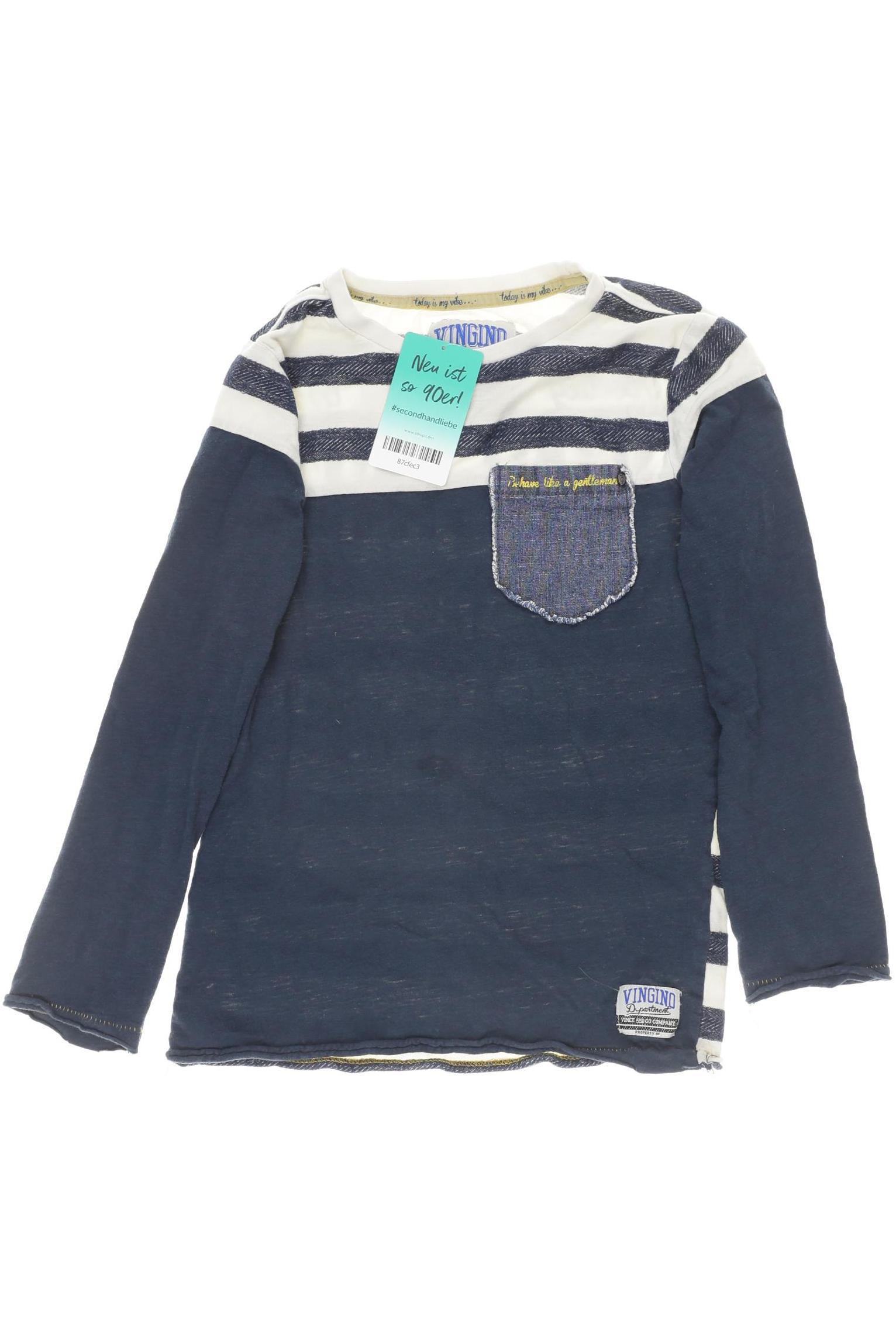 

Vingino Jungen Langarmshirt, blau, Gr. 128