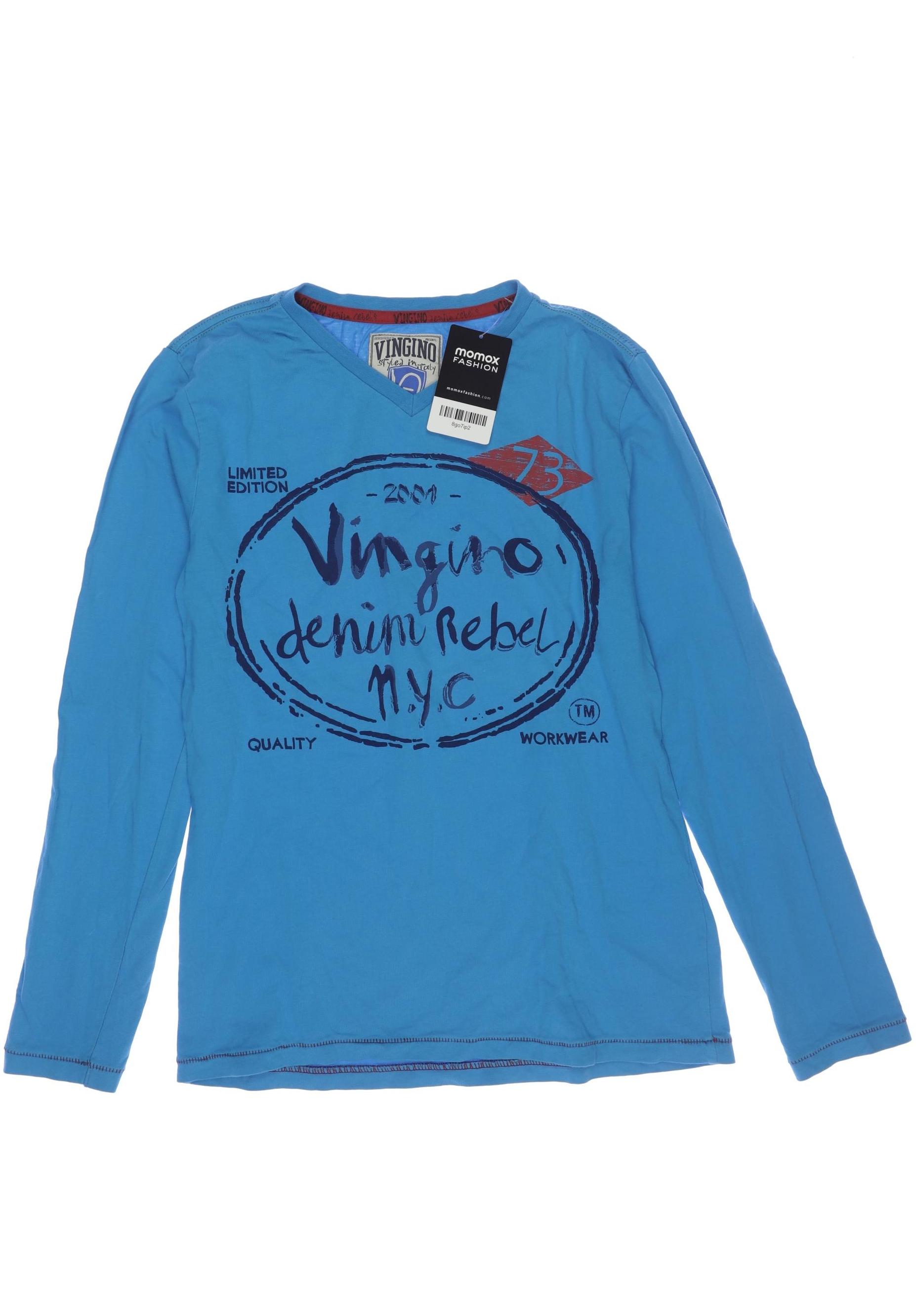 

Vingino Herren Langarmshirt, blau, Gr. 14