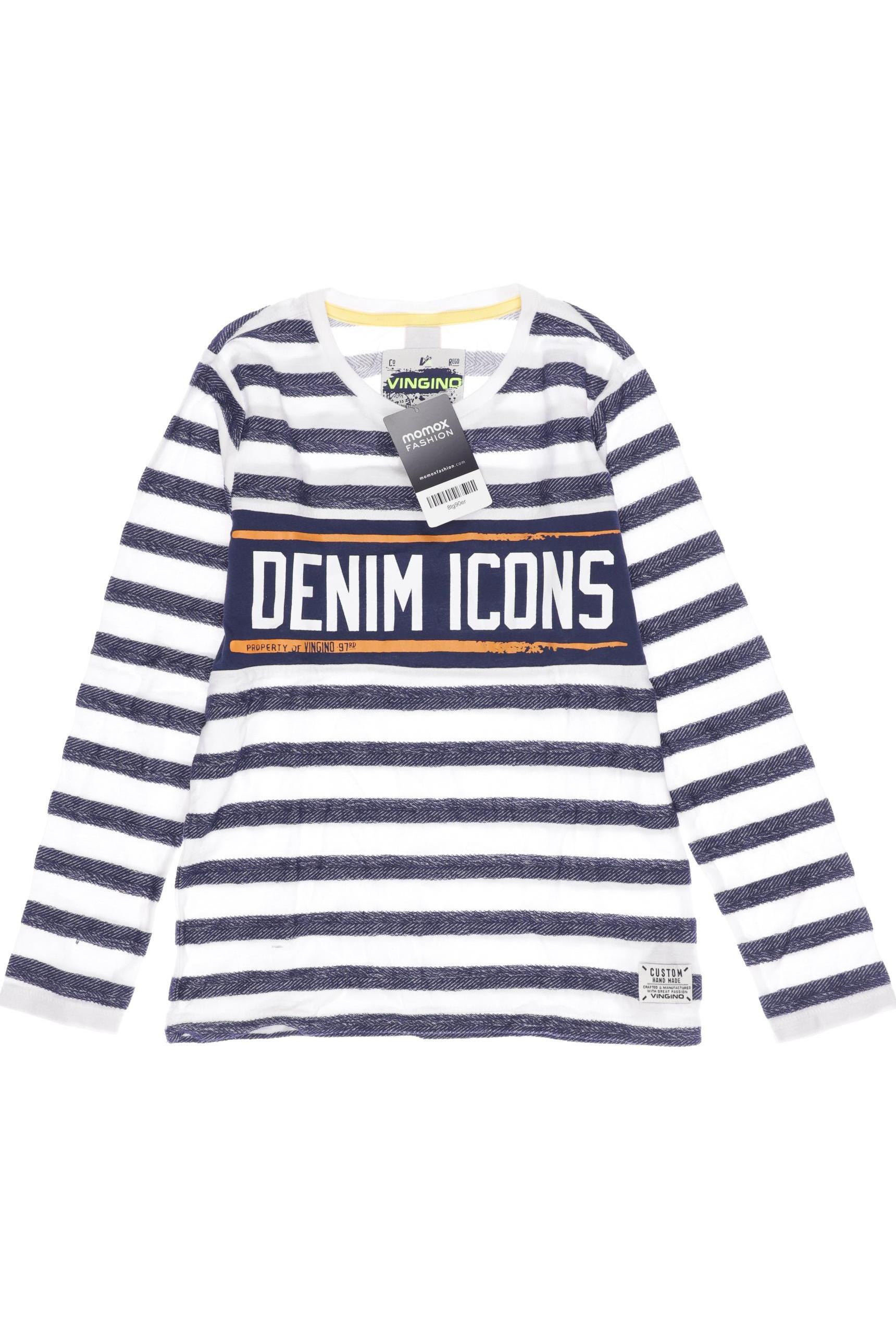 

Vingino Herren Langarmshirt, marineblau, Gr. 140