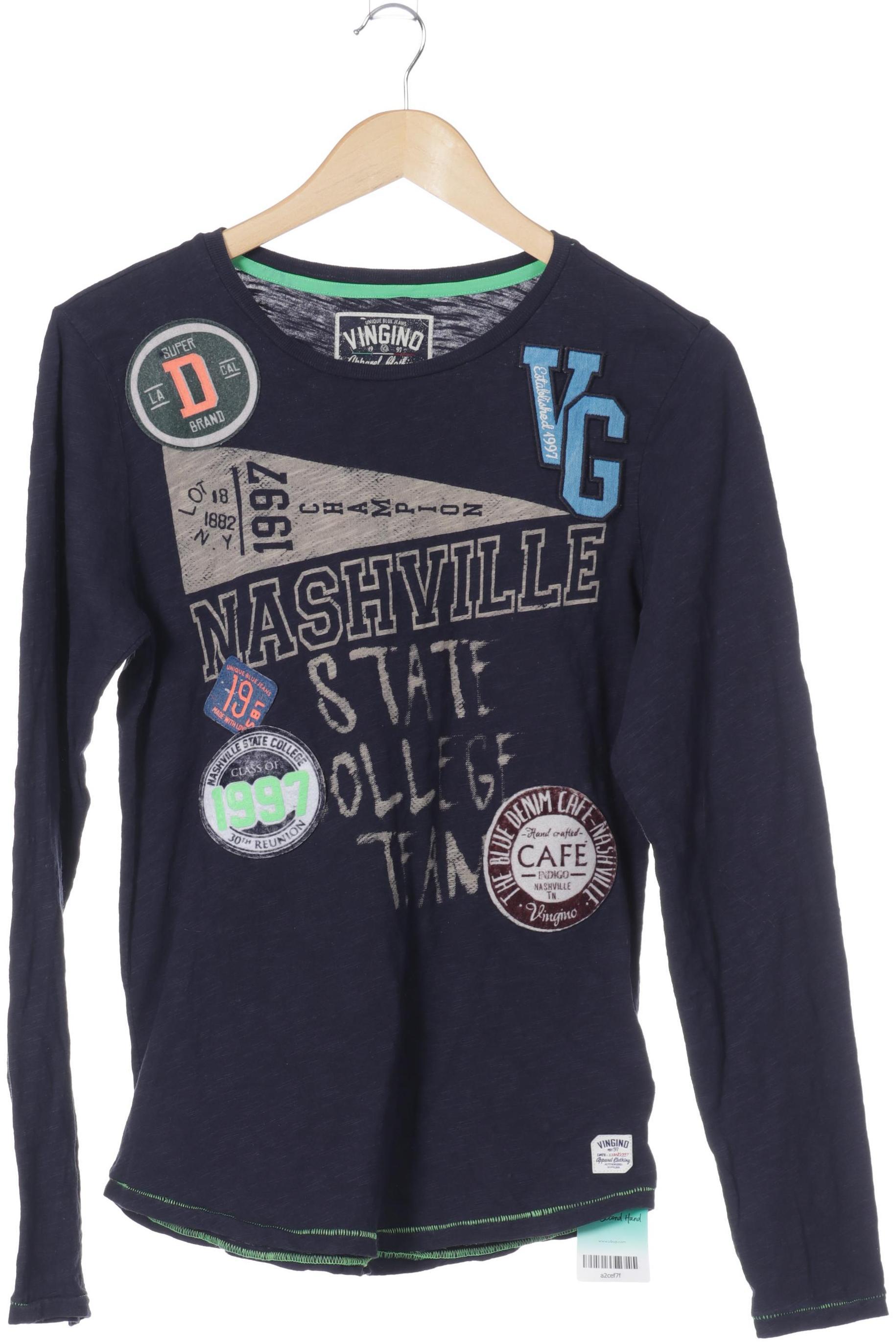 

Vingino Jungen Langarmshirt, blau, Gr. 164