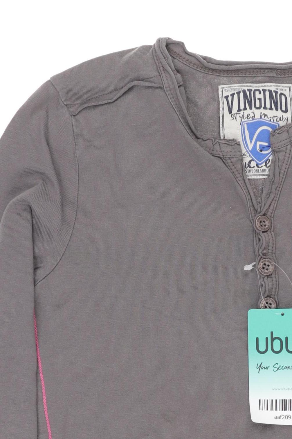 Thumbnail - Vingino Jungen Langarmshirt, grau, Gr. 140