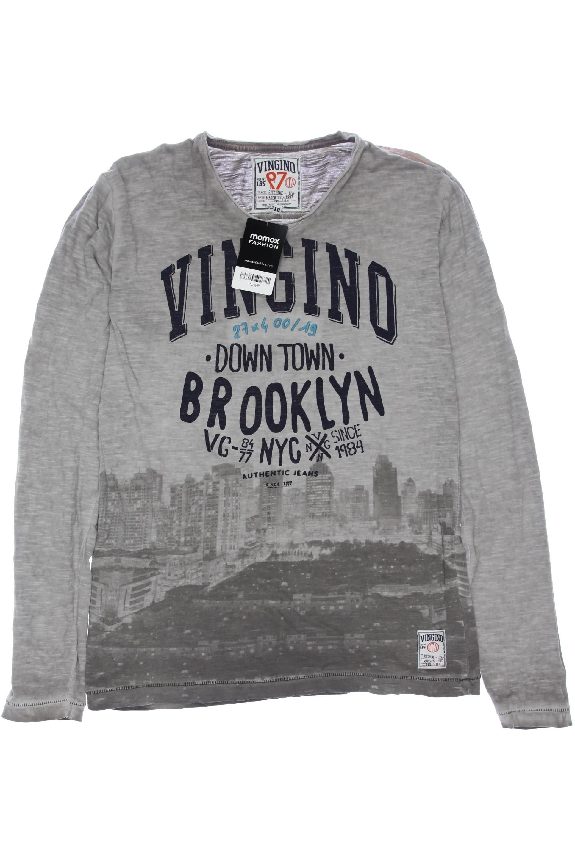 

Vingino Herren Langarmshirt, grau, Gr. 16