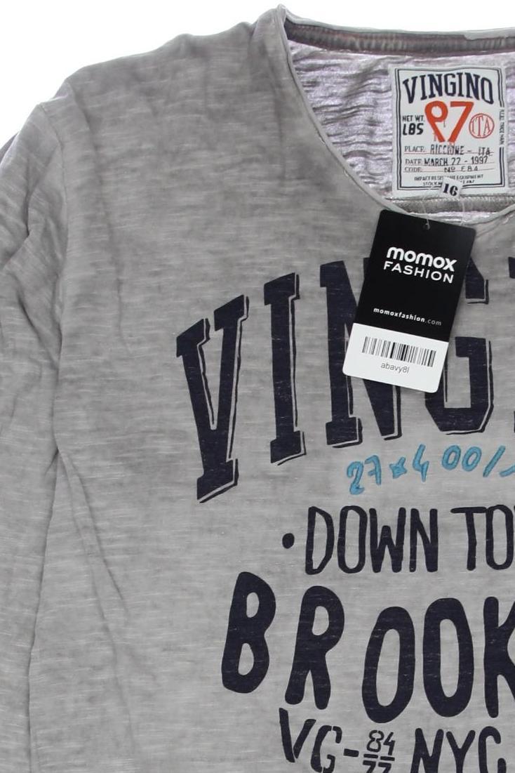 Thumbnail - Vingino Jungen Langarmshirt, grau, Gr. 16