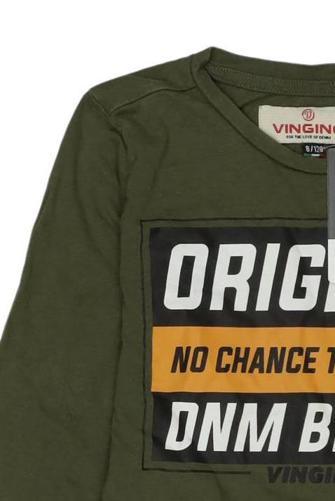 Thumbnail - Vingino Jungen Langarmshirt, grün, Gr. 128