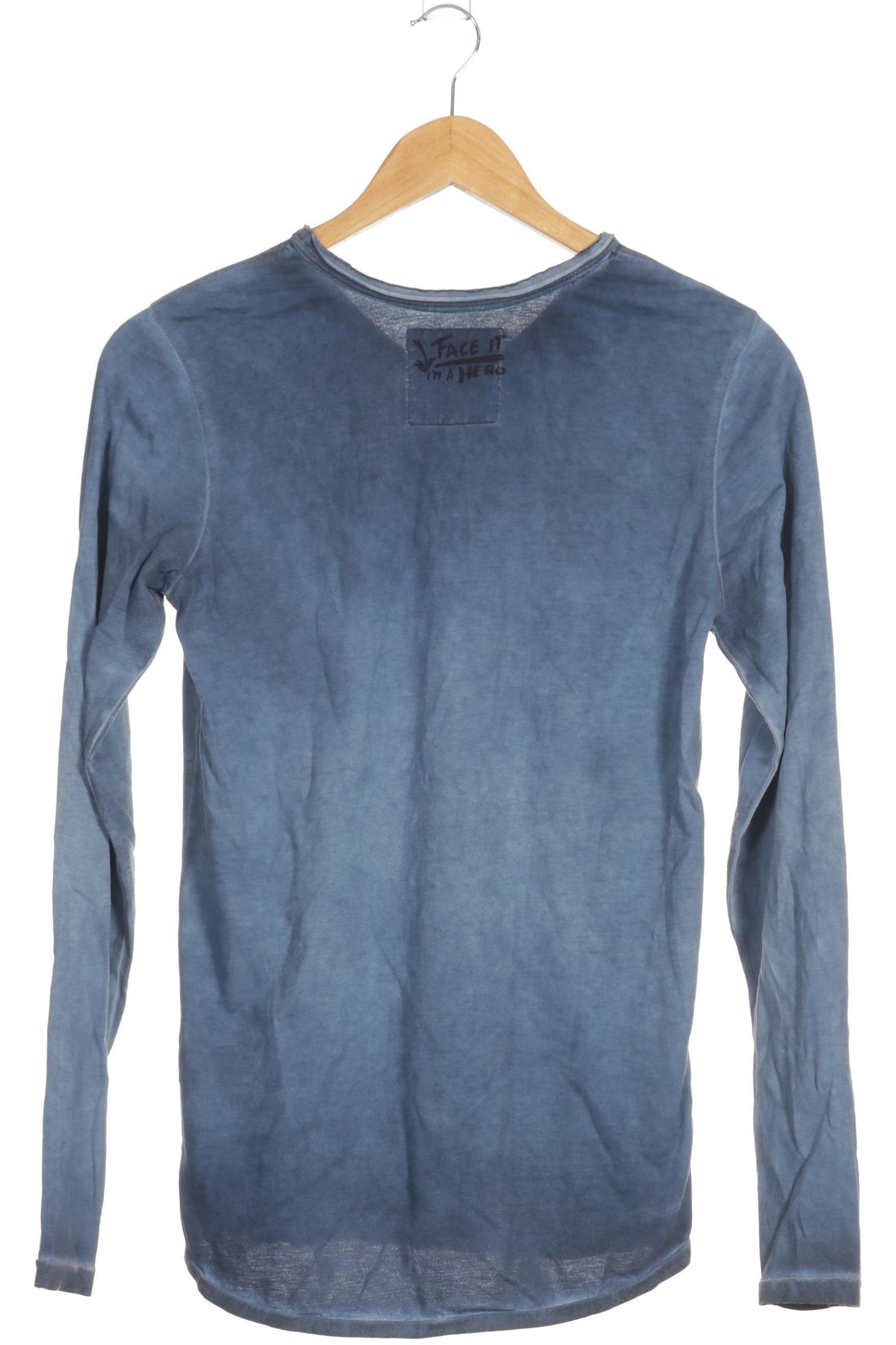 Thumbnail - Vingino Jungen Langarmshirt, blau, Gr. 164