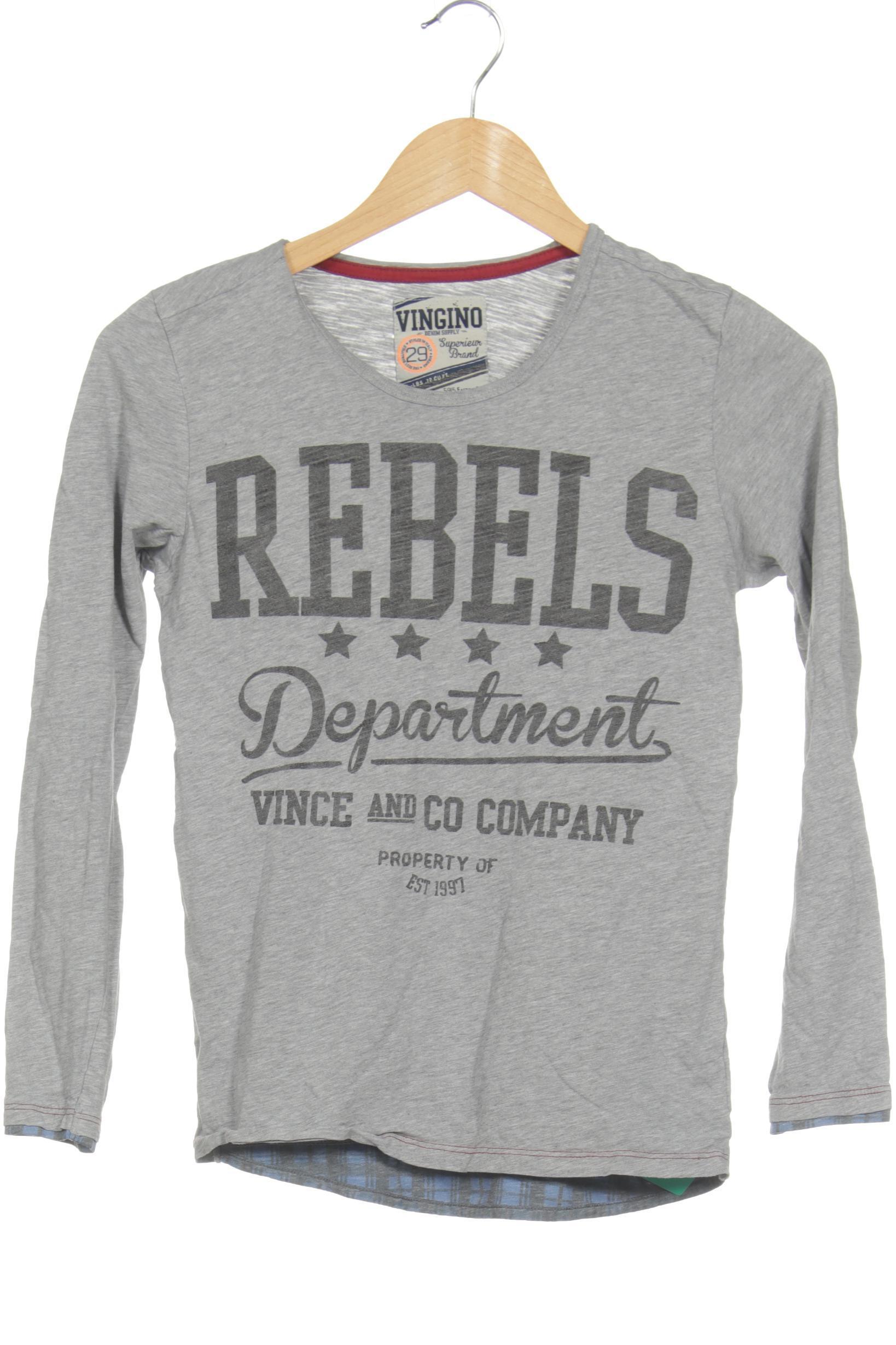 

Vingino Jungen Langarmshirt, grau, Gr. 152