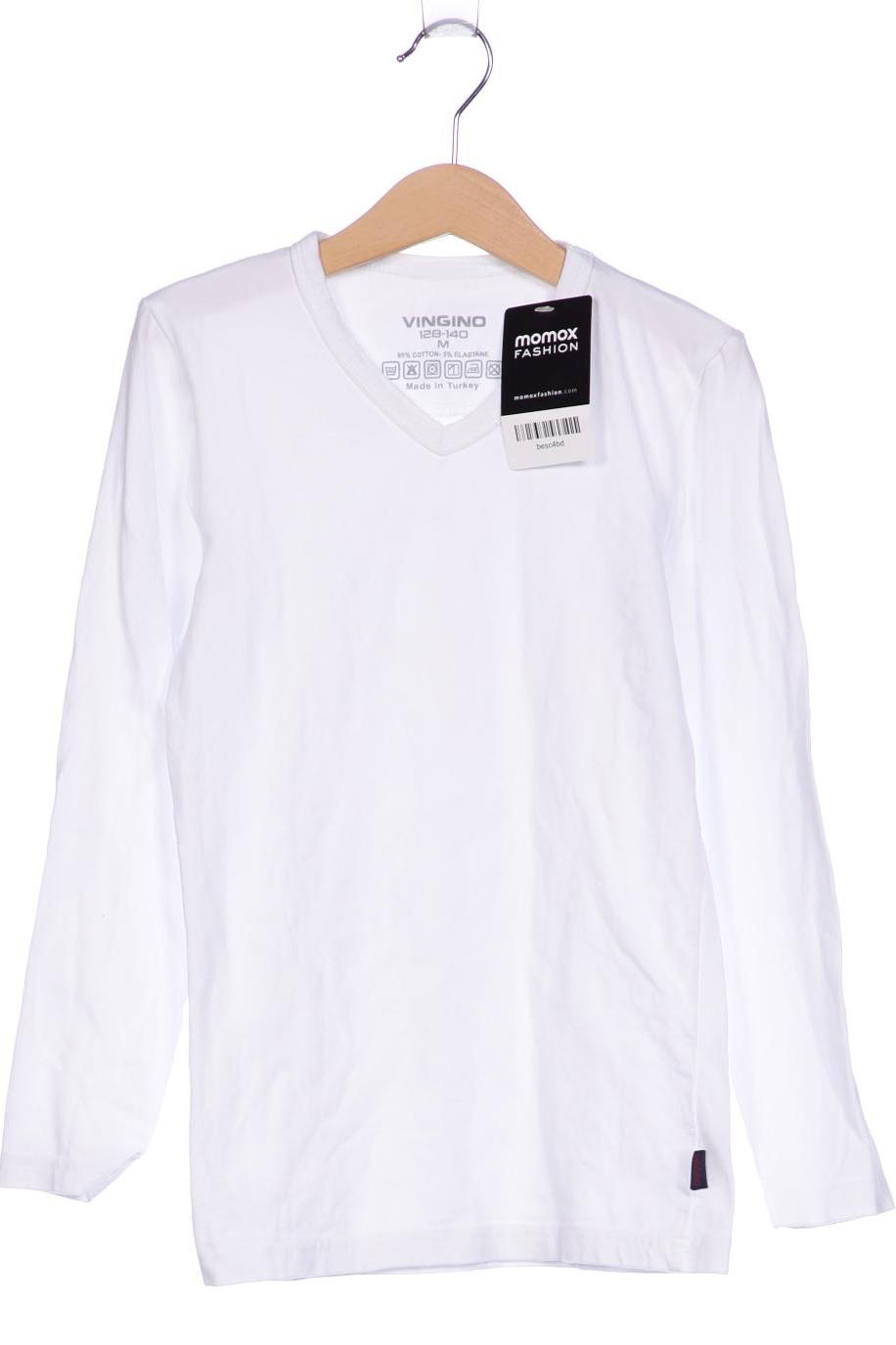 

Vingino Herren Langarmshirt, weiß, Gr. 146