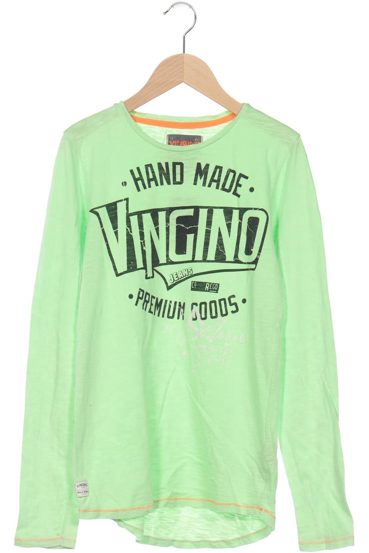 

Vingino Herren Langarmshirt, hellgrün, Gr. 14