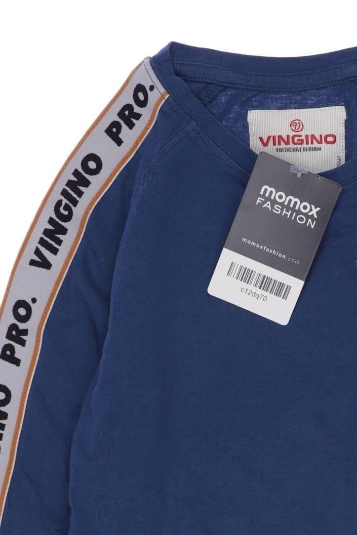 Thumbnail - Vingino Jungen Langarmshirt, blau, Gr. 116