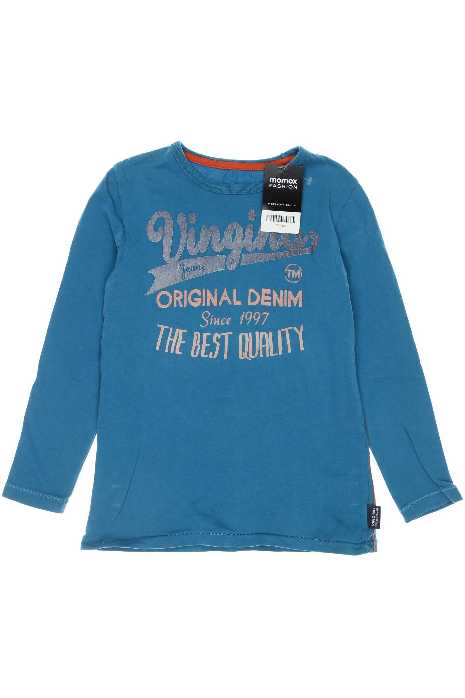 

Vingino Herren Langarmshirt, blau, Gr. 128