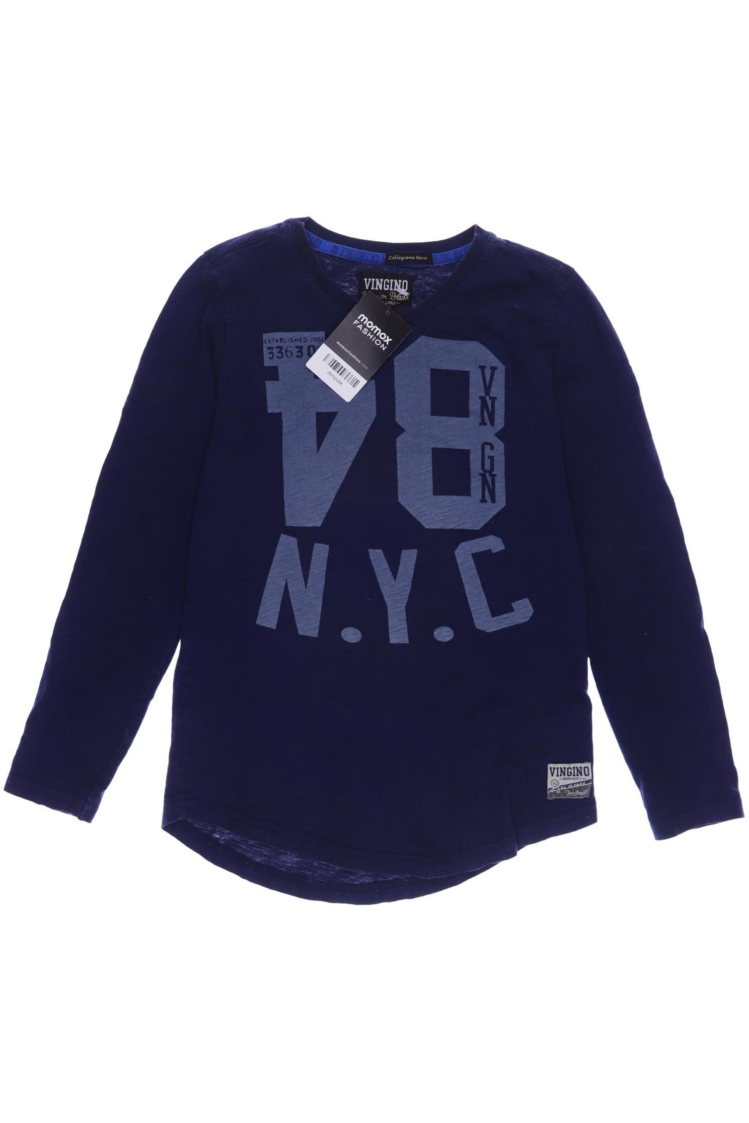 

Vingino Herren Langarmshirt, marineblau, Gr. 140