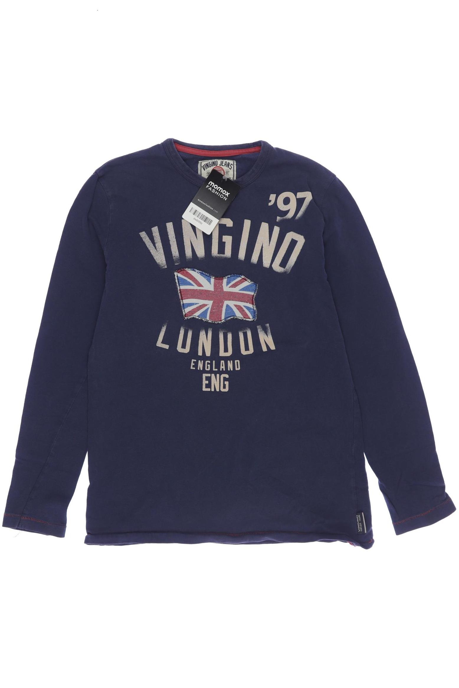 

Vingino Herren Langarmshirt, marineblau, Gr. 152
