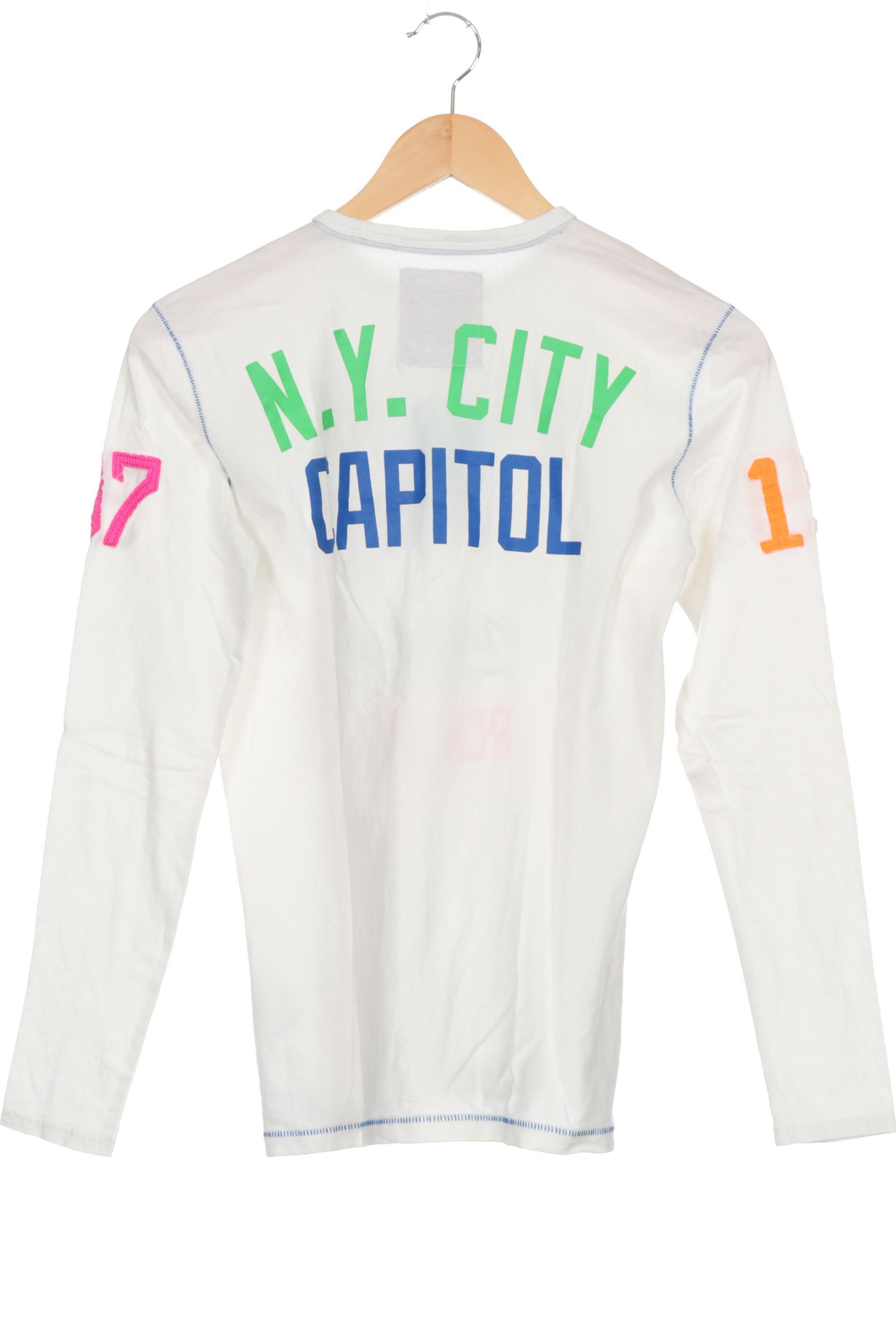 Thumbnail - Vingino Jungen Langarmshirt, weiß, Gr. 164