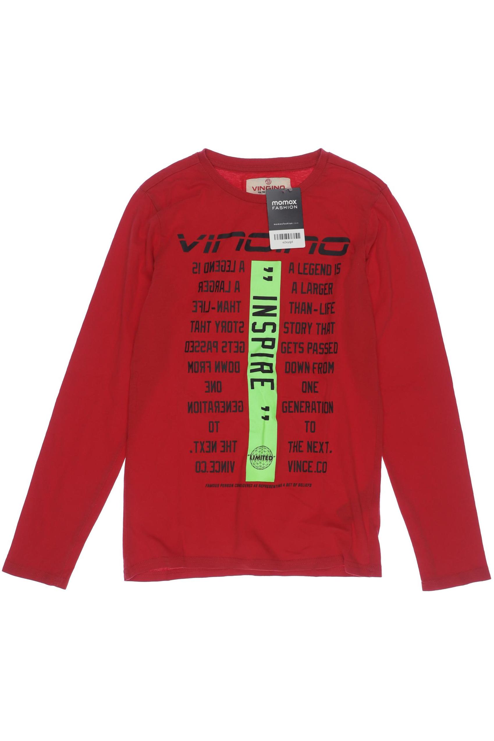 

Vingino Herren Langarmshirt, rot, Gr. 152
