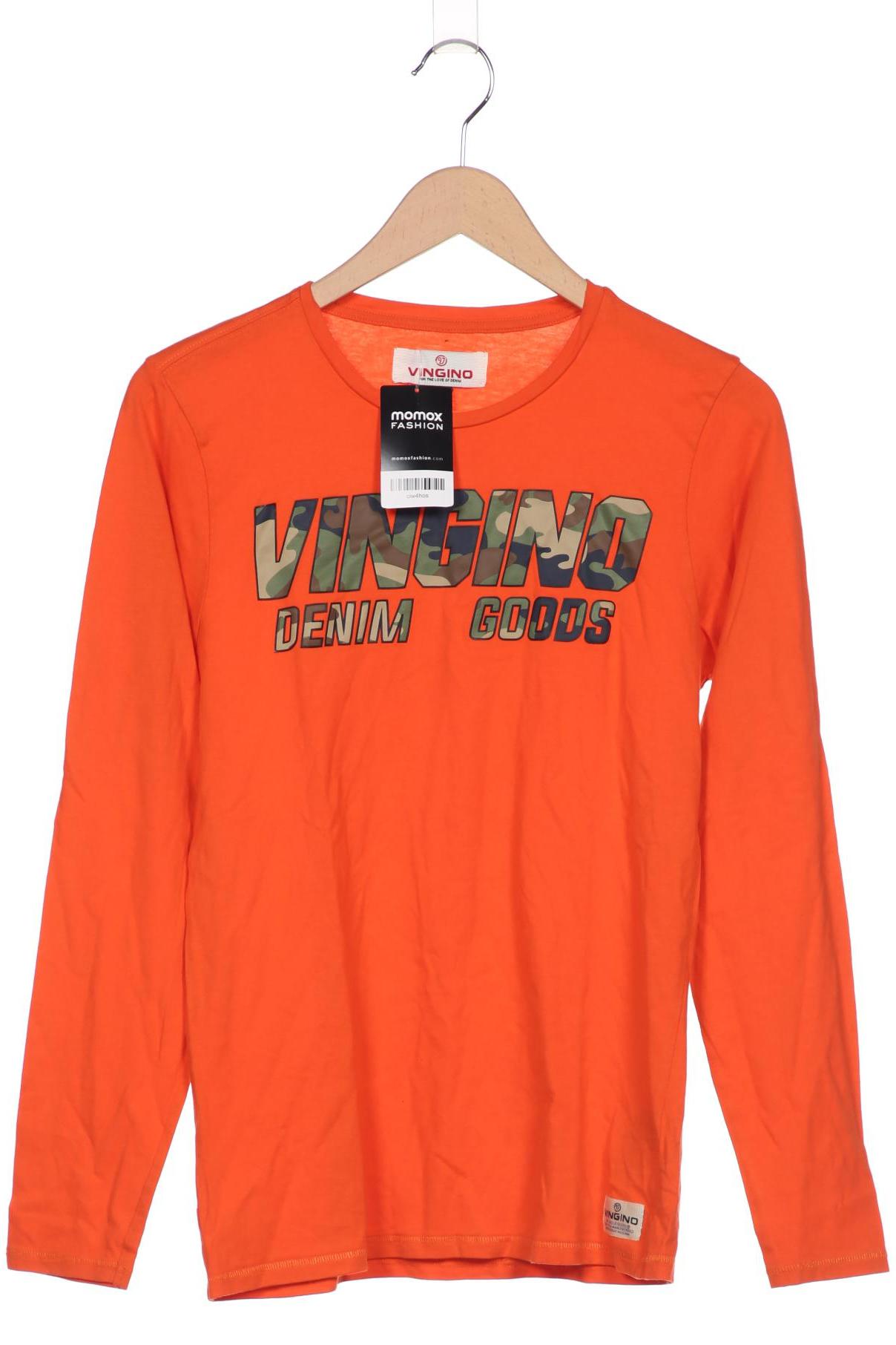 

Vingino Herren Langarmshirt, orange, Gr. 176