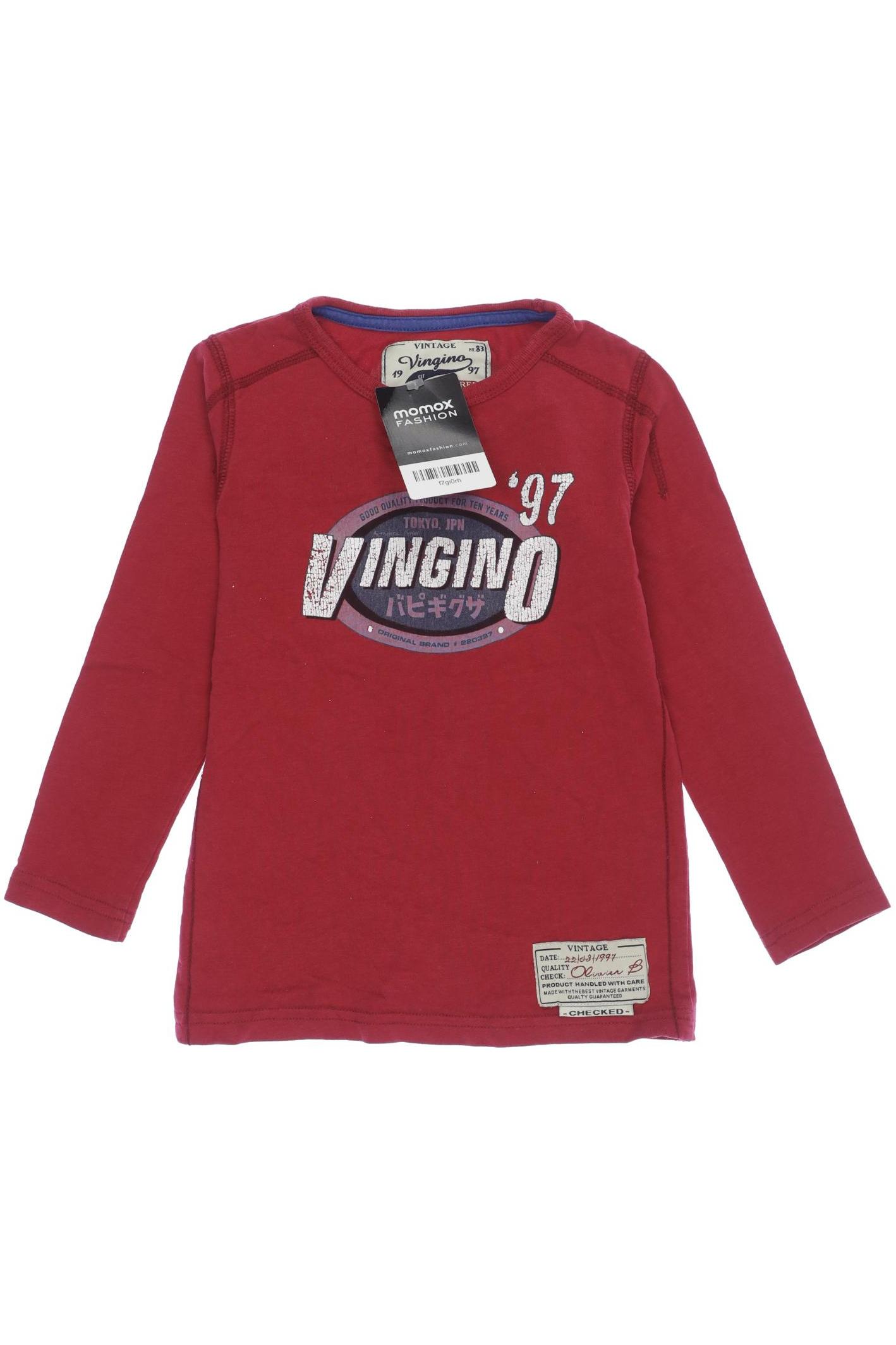 

Vingino Herren Langarmshirt, rot, Gr. 104