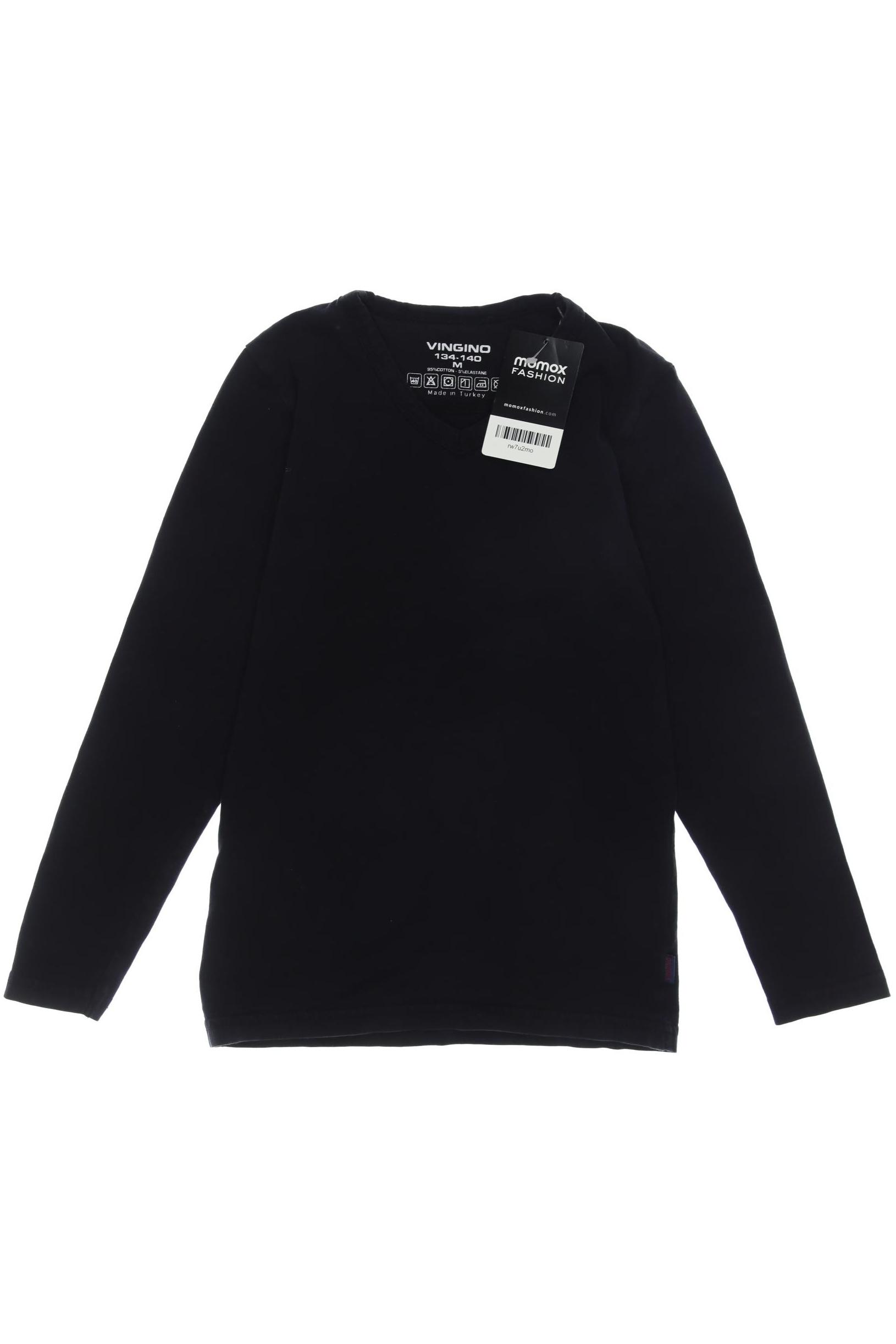 

Vingino Jungen Langarmshirt, schwarz, Gr. 134/140