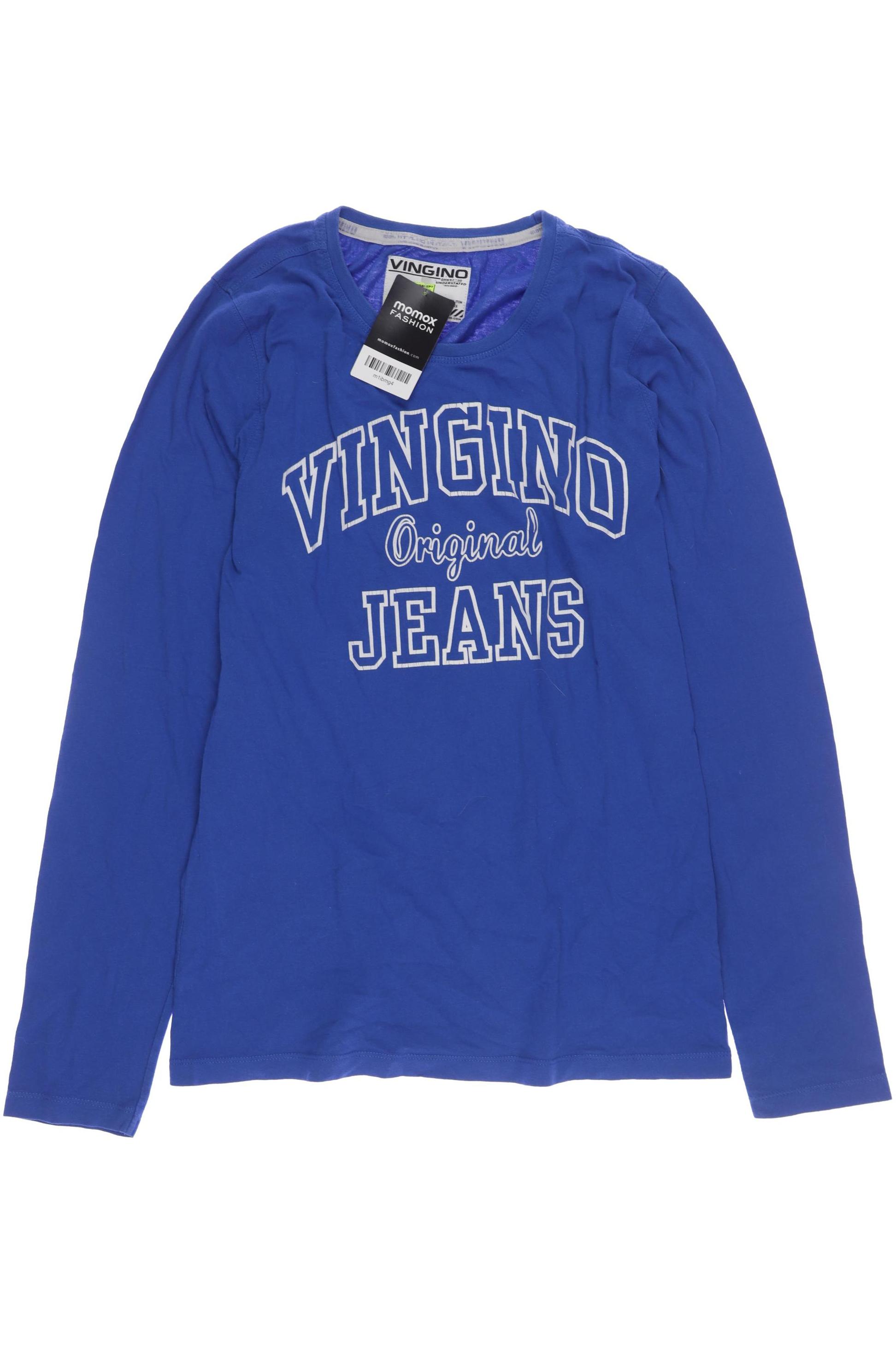 

Vingino Herren Langarmshirt, blau, Gr. 176