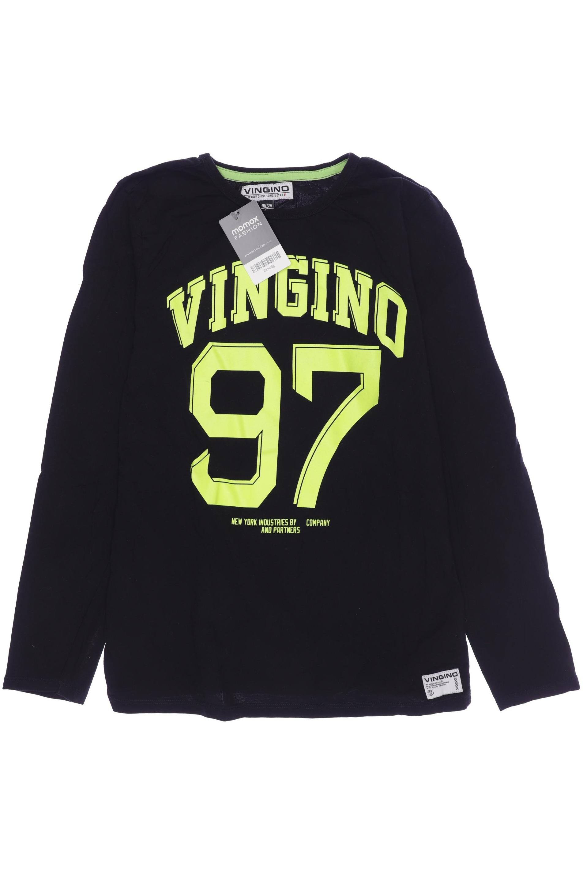 

Vingino Herren Langarmshirt, schwarz, Gr. 176