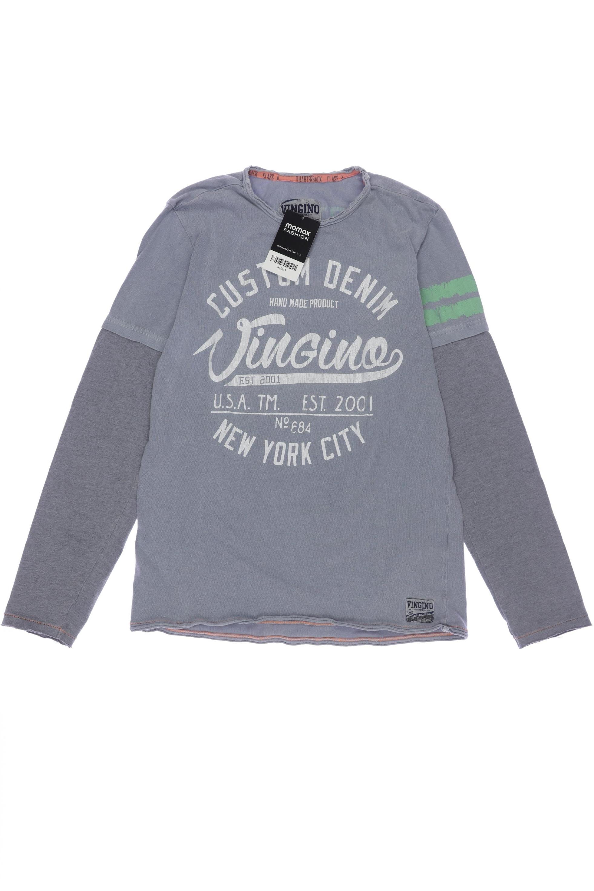 

Vingino Herren Langarmshirt, grau, Gr. 16
