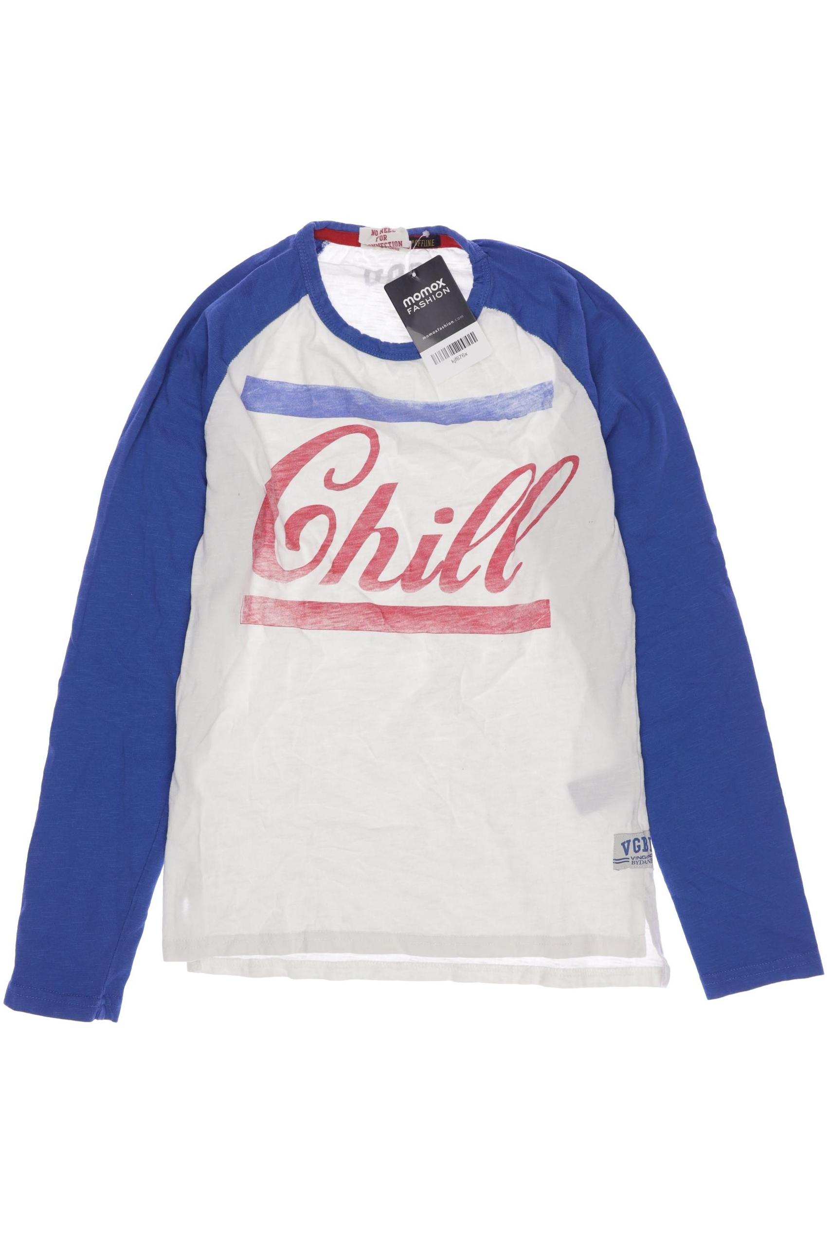 

Vingino Herren Langarmshirt, weiß, Gr. 12
