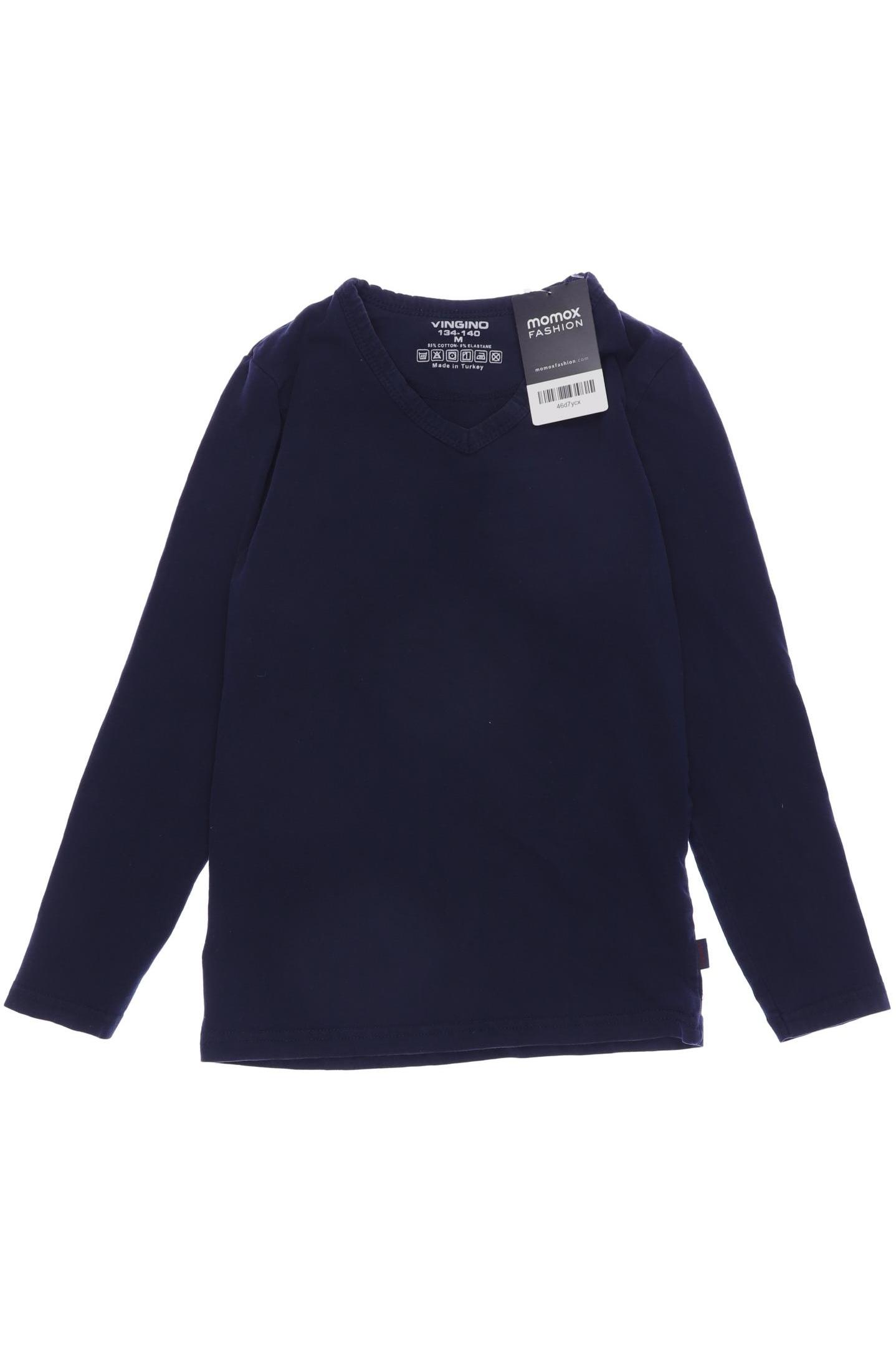 

Vingino Jungen Langarmshirt, marineblau, Gr. 134