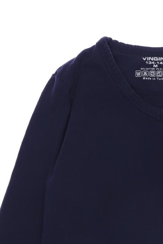 Thumbnail - Vingino Jungen Langarmshirt, marineblau, Gr. 134