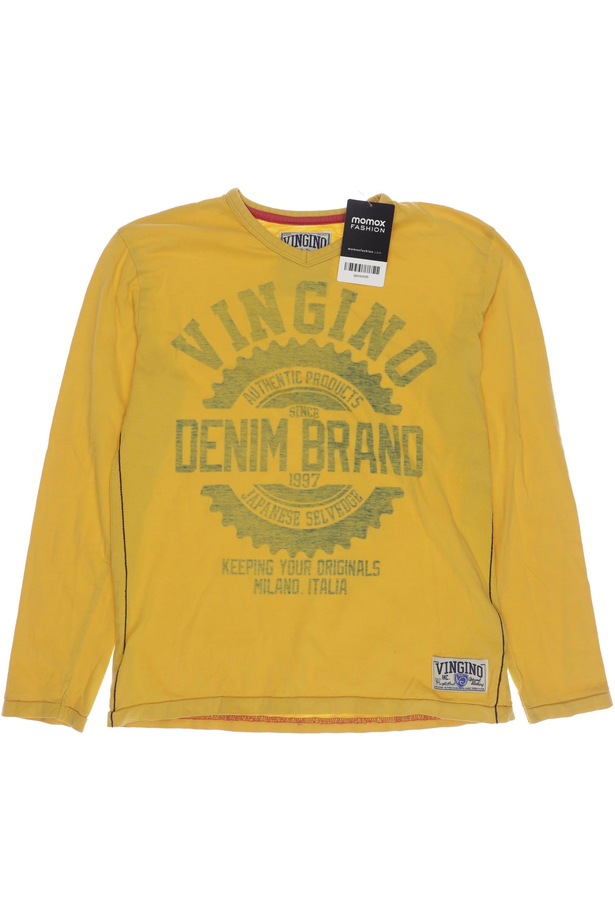 

Vingino Herren Langarmshirt, gelb, Gr. 152